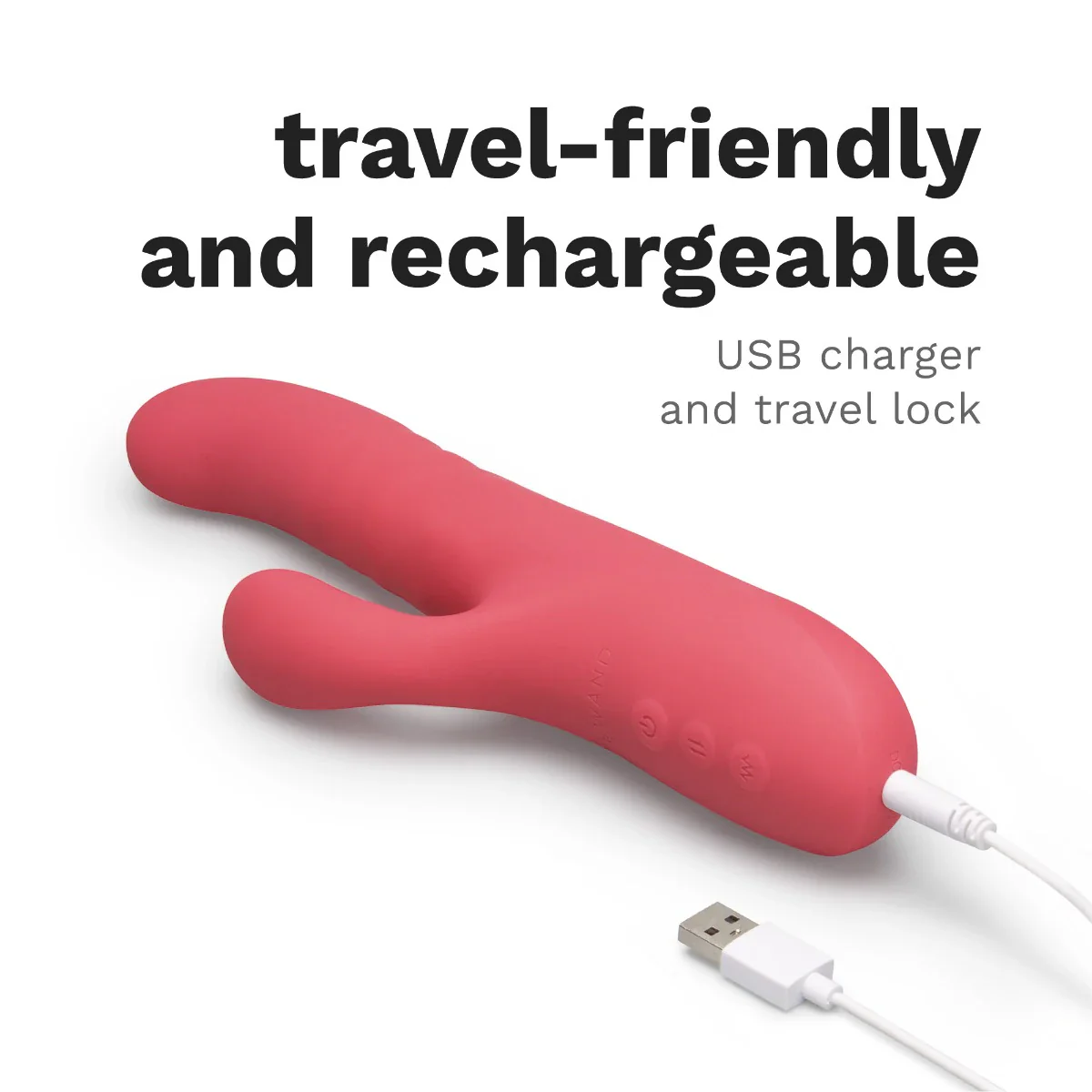 Le Wand Thrust Rechargeable Thrusting Silicone Rabbit Vibrator - Image 10