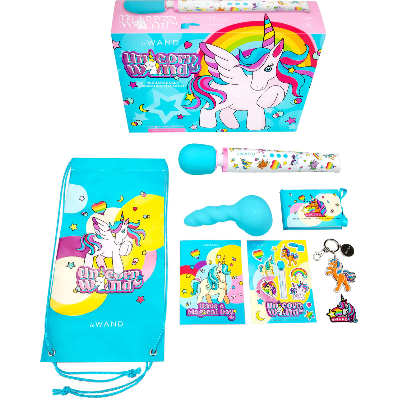 Le Wand Unicorn Wand Limited Edition Rechargeable Vibrating Body Massager - Image 2
