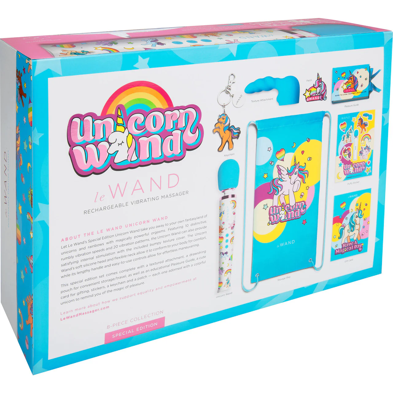 Le Wand Unicorn Wand Limited Edition Rechargeable Vibrating Body Massager - Image 9