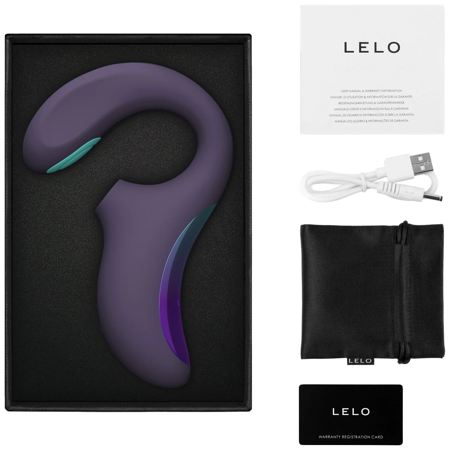 LELO ENIGMA™ Double Sonic Rechargeable Silicone Multi-Stimulation Sensonic™ Vibrator - Image 11