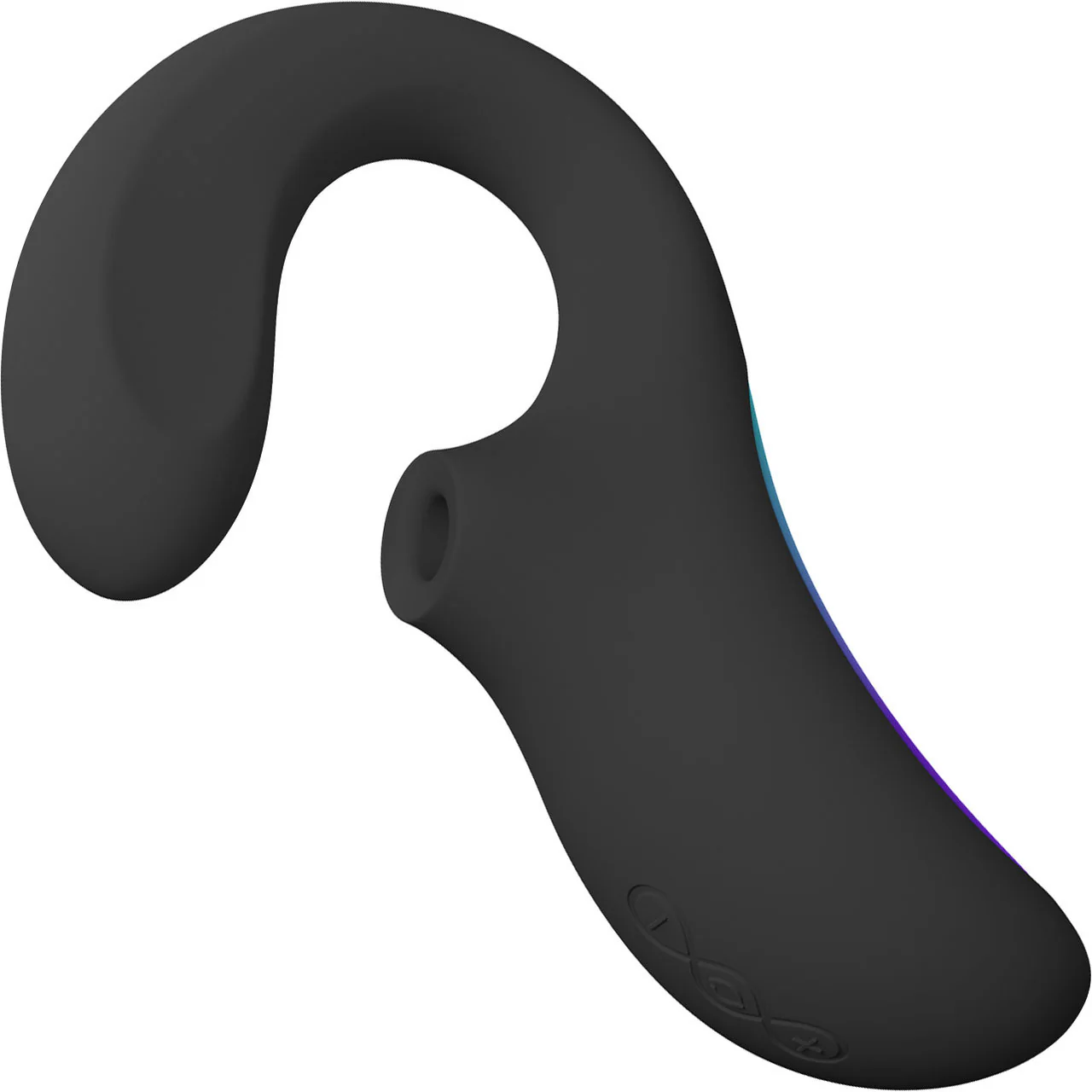 LELO ENIGMA Wave Rechargeable Silicone Multi Stimulation Pressure Wave Vibrator - Black - Image 2