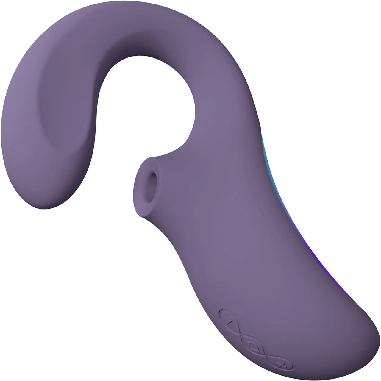 LELO ENIGMA Wave Rechargeable Silicone Multi Stimulation Pressure Wave Vibrator - Cyber Purple - Image 2