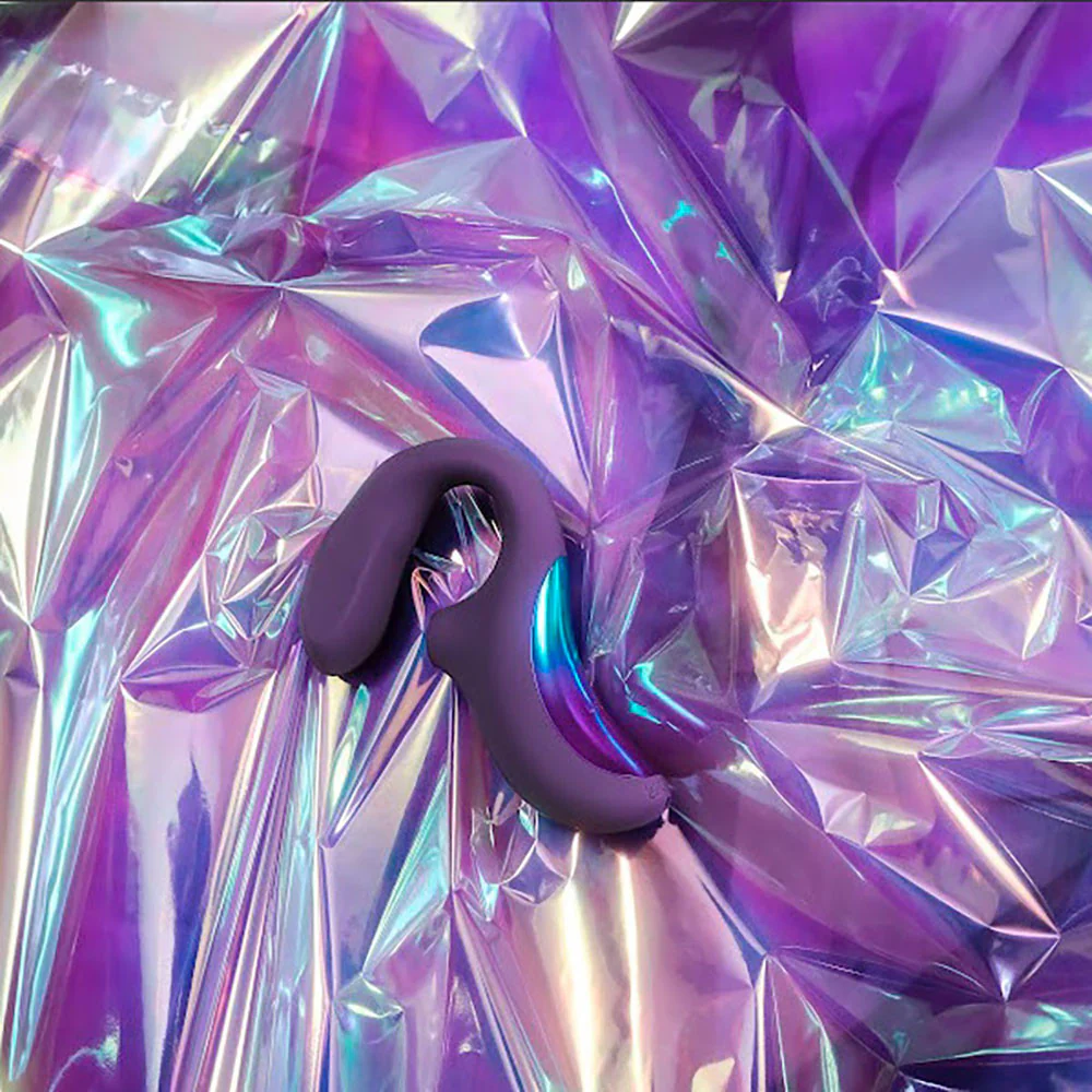 LELO ENIGMA Wave Rechargeable Silicone Multi Stimulation Pressure Wave Vibrator - Cyber Purple - Image 7
