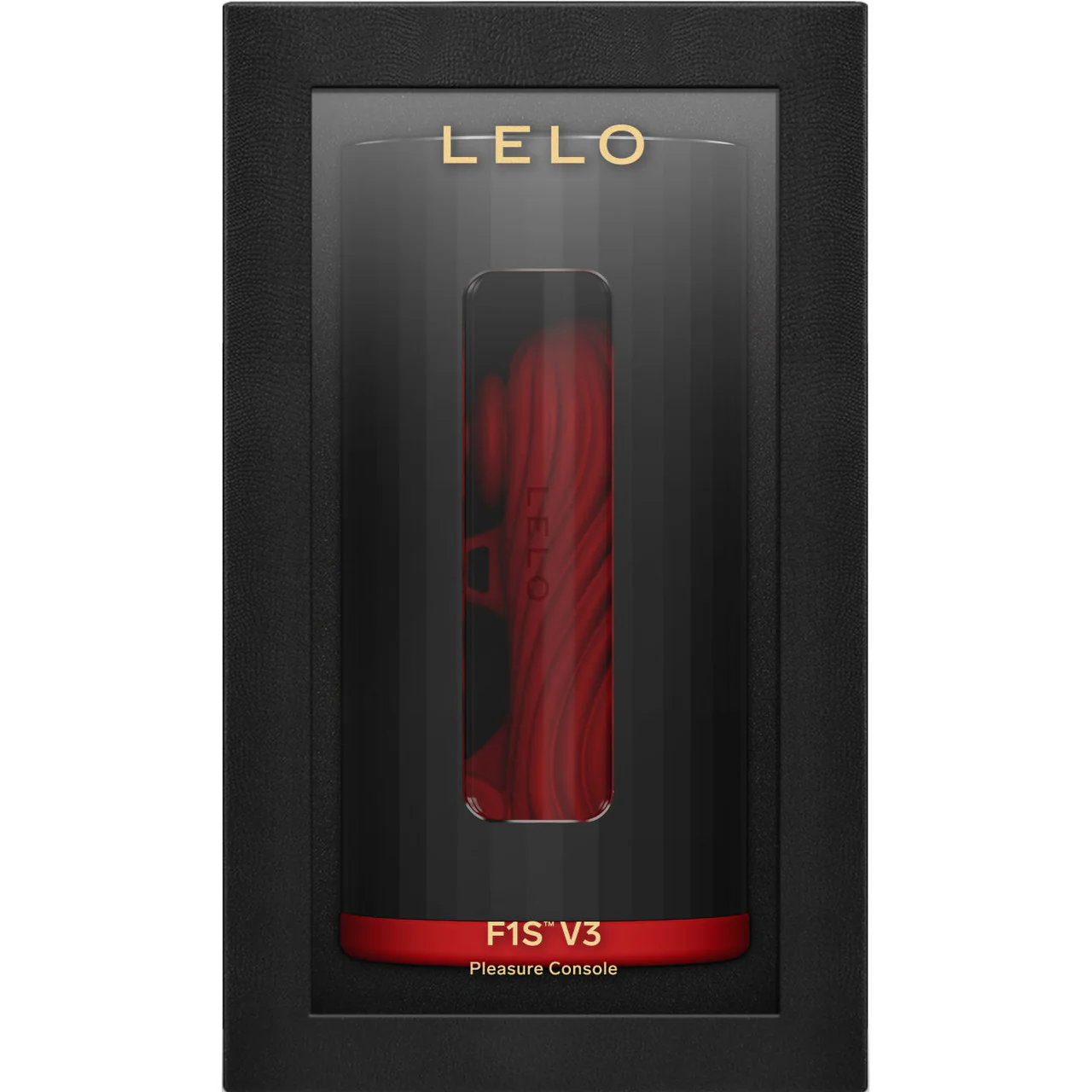 LELO F1S V3 Pleasure Console AI App Enabled Silicone Pulsing & Vibrating Penis Masturbator - Red - Image 7