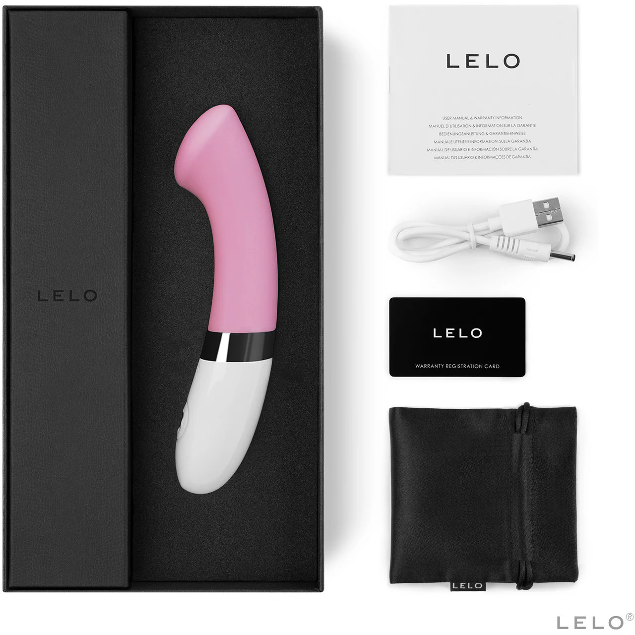 LELO GIGI 2 Waterproof Rechargeable G-Spot Vibrator - Pink - Image 3