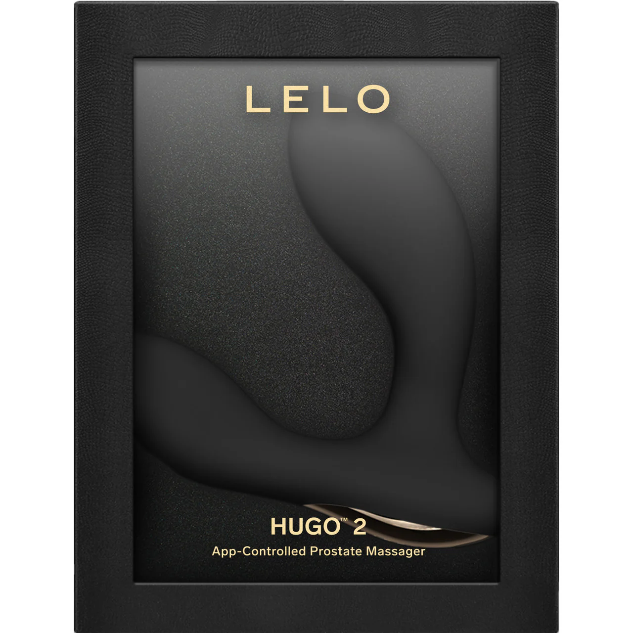 LELO HUGO 2 Rechargeable Waterproof Silicone App Controlled Prostate Massager - Black - Image 6