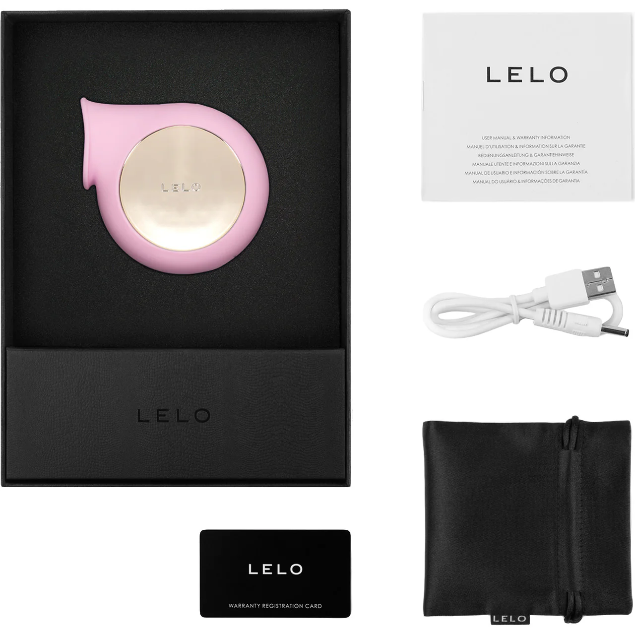 LELO Sila Waterproof Rechargeable Pleasure Air Clitoral Stimulator - Pink - Image 2
