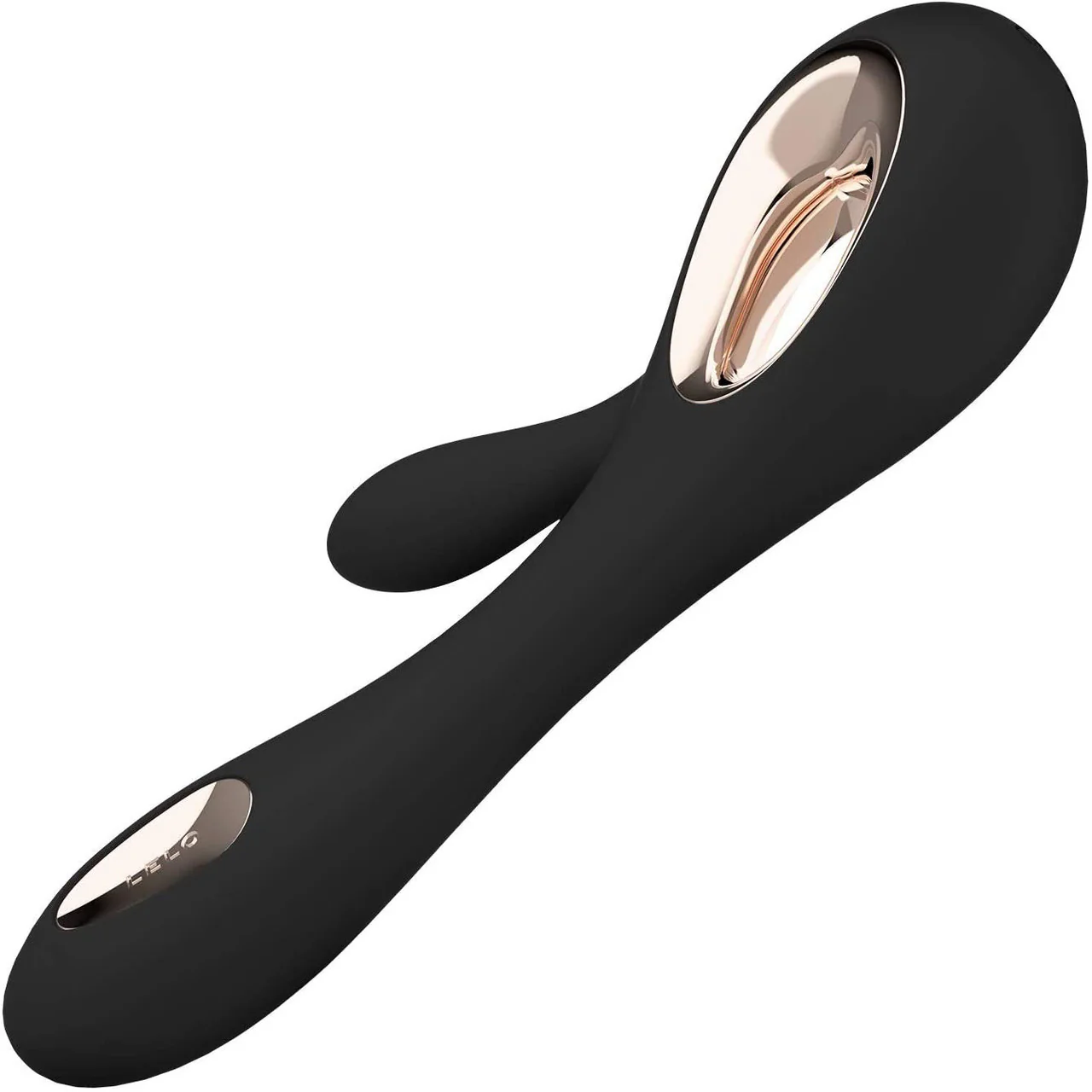 LELO SORAYA WAVE Rechargeable Silicone Dual Stimulation Vibrator - Black - Image 2