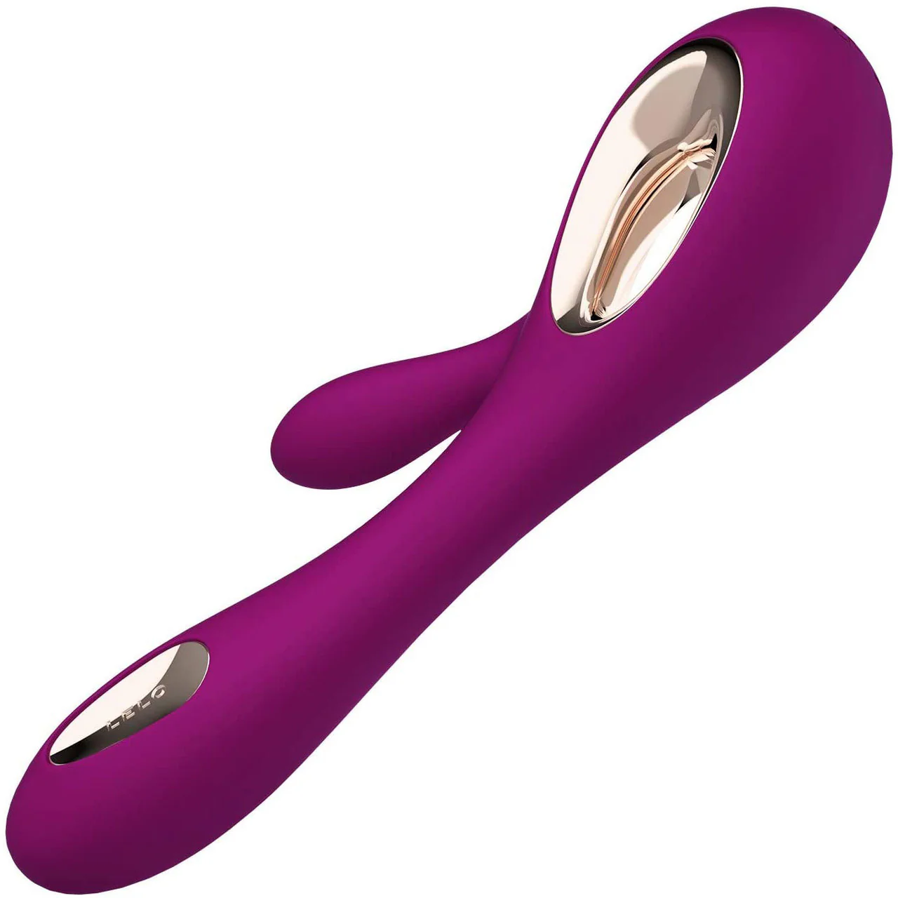 LELO SORAYA WAVE Rechargeable Silicone Dual Stimulation Vibrator - Deep Rose - Image 2
