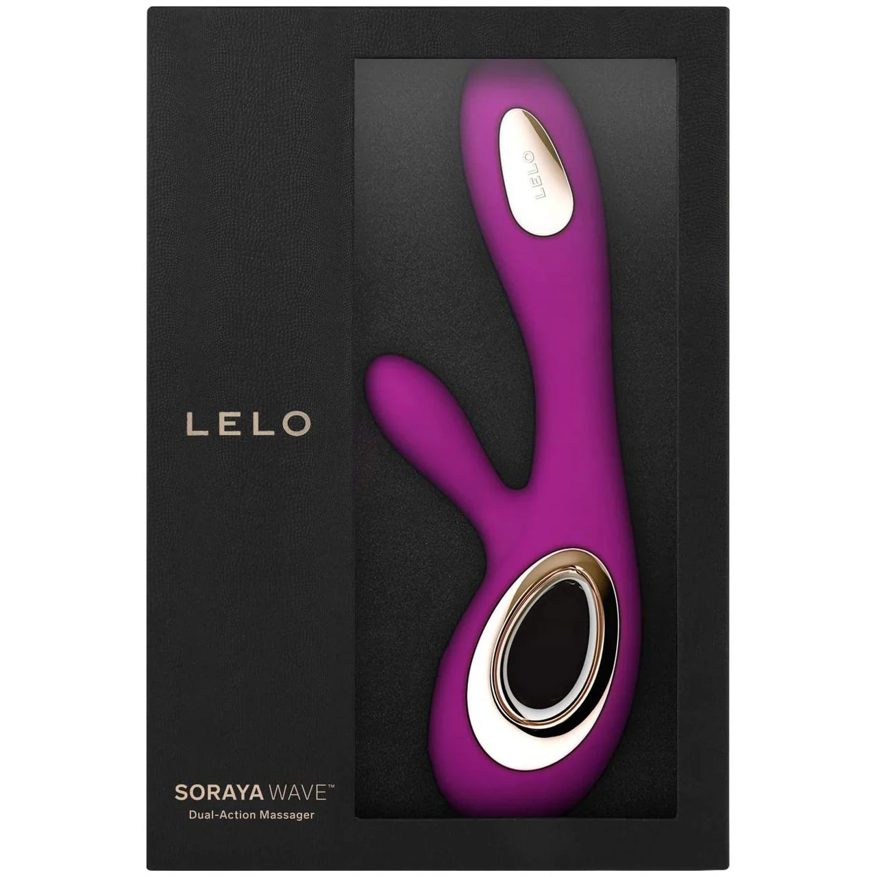 LELO SORAYA WAVE Rechargeable Silicone Dual Stimulation Vibrator - Deep Rose - Image 5