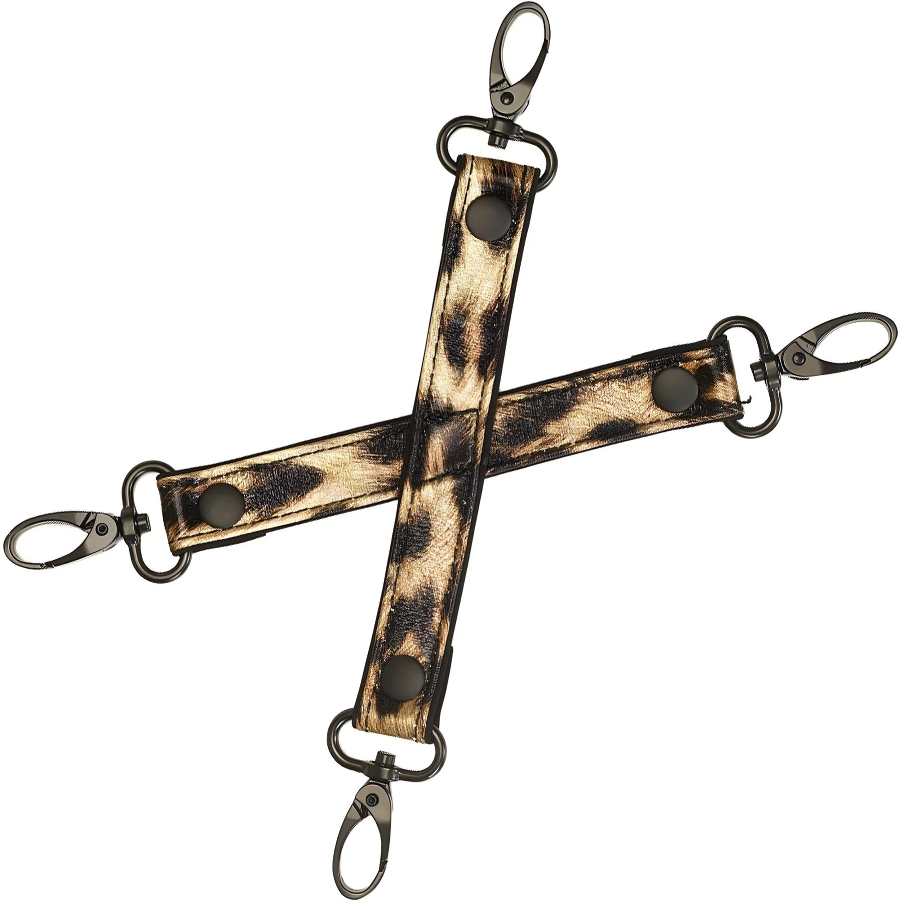 Vivid Bondage Leopard Print 13 Piece Soft Bondage Kit By Liebe Seele - Image 11