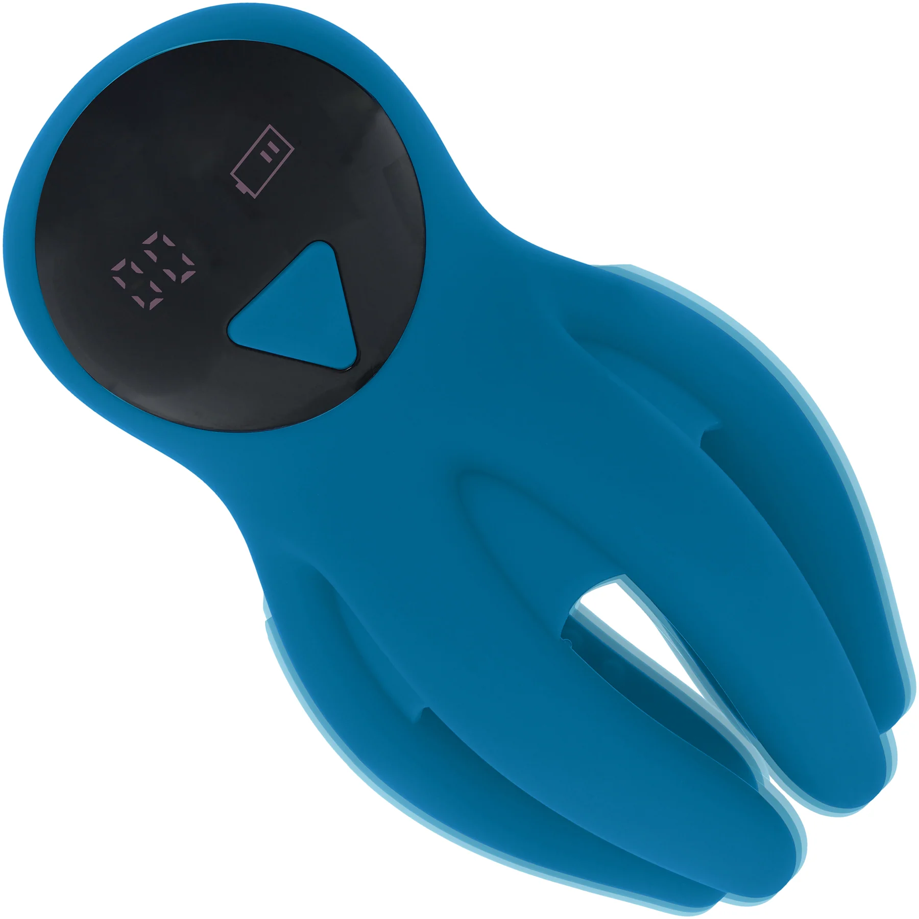 LEVELZ Digital Vibrating Silicone Penis Head Stimulator With Tentacles - Image 4