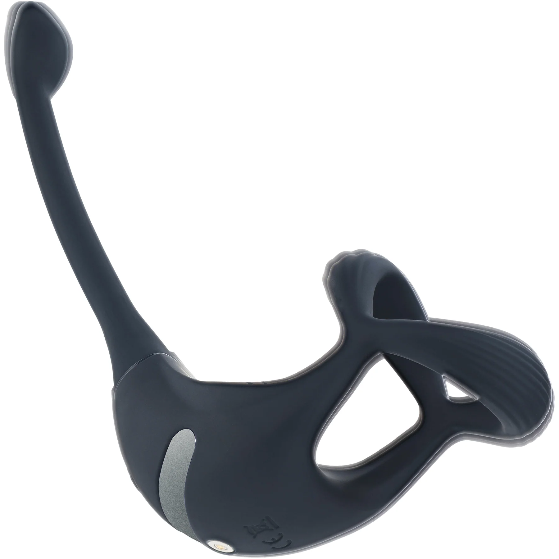 LEVELZ Remote Control Vibrating Silicone Tri O Cock Ring with Prostate Stimulator - Image 2