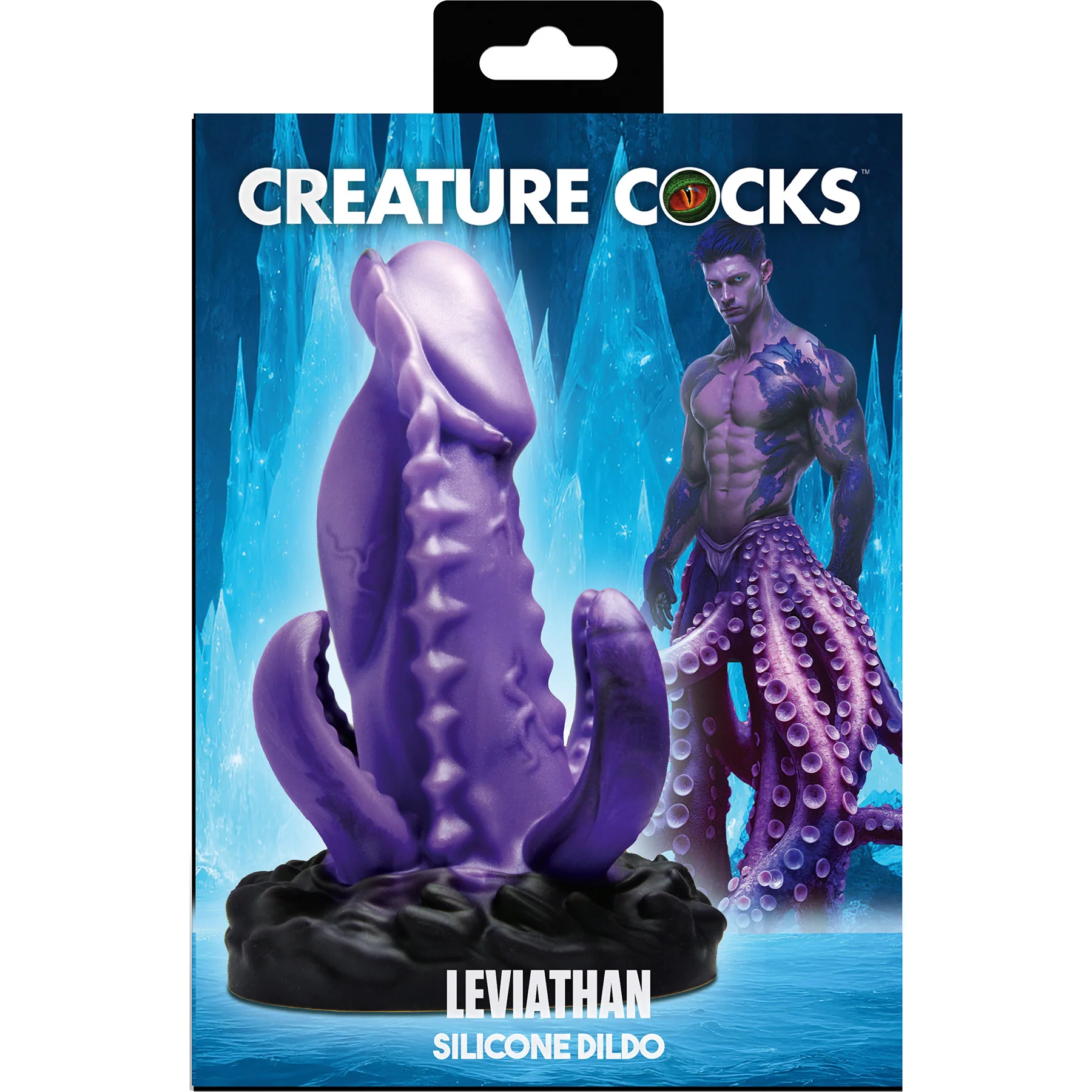Leviathan 7" Silicone Suction Cup Dildo By Creature Cocks - Image 12