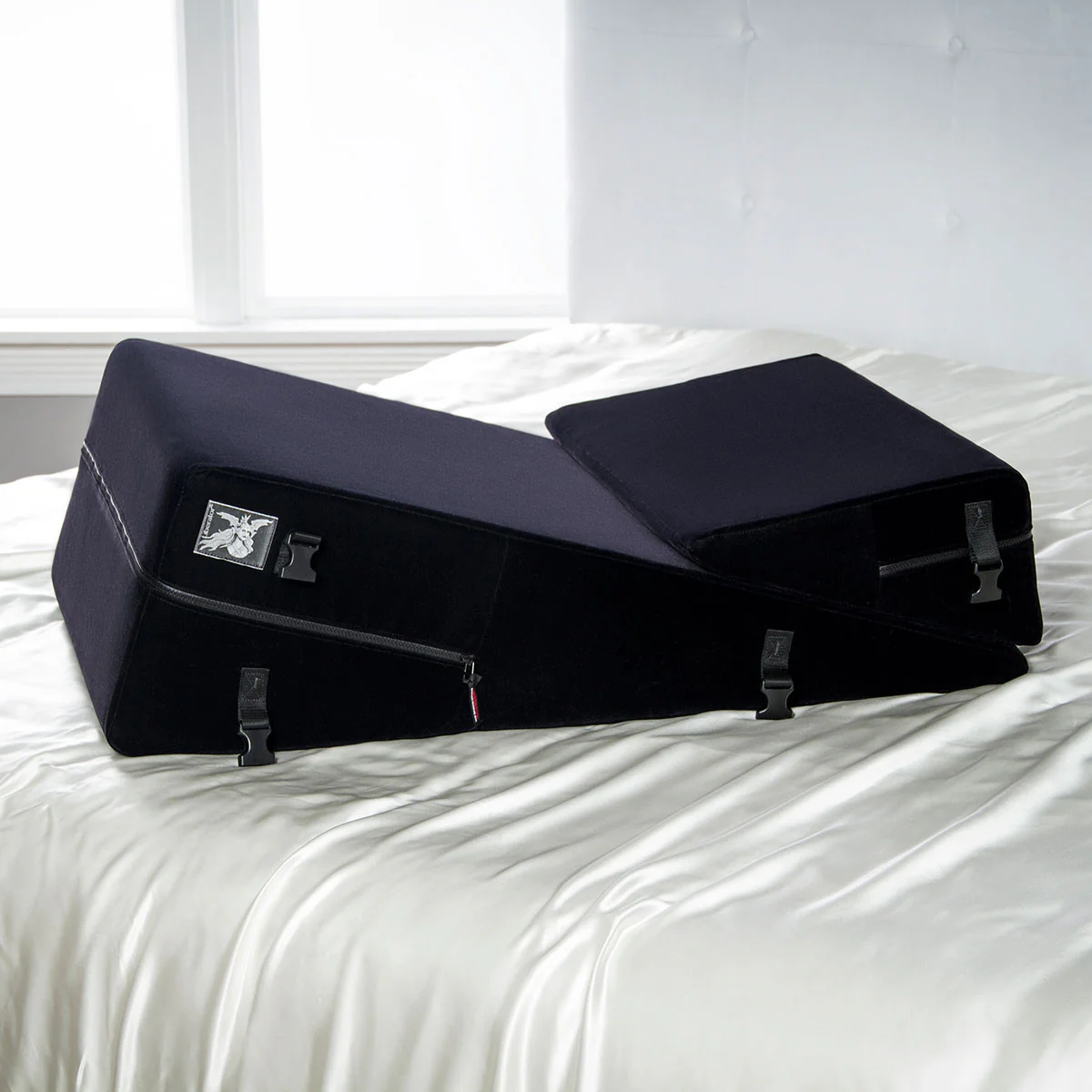 Liberator Black Label Wedge/Ramp Combo With Wrist Cuffs‚ Blindfold & Tethers - Image 4