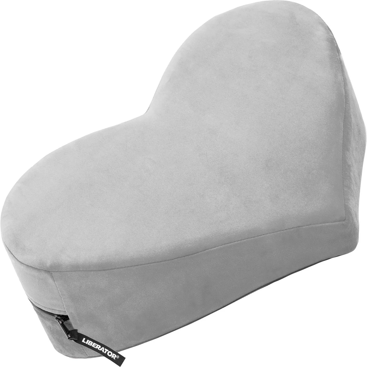 Liberator Heart Wedge Sensual Positioning Pillow - Liberty, Grey - Image 2