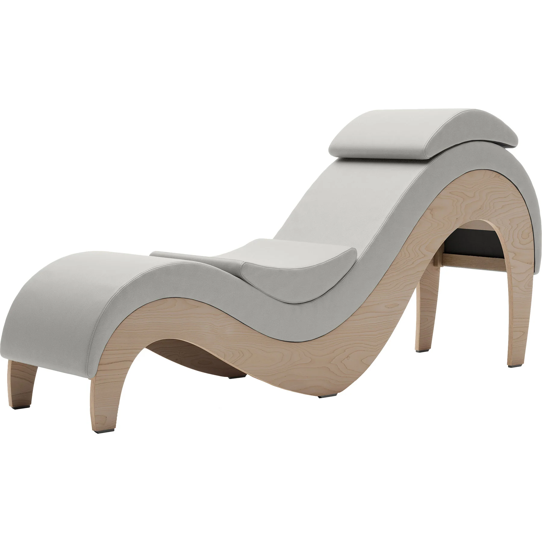 Liberator Supervio Luxury Chaise With Cuff Kit Restraints - Wood & SynLeather™ - Image 2