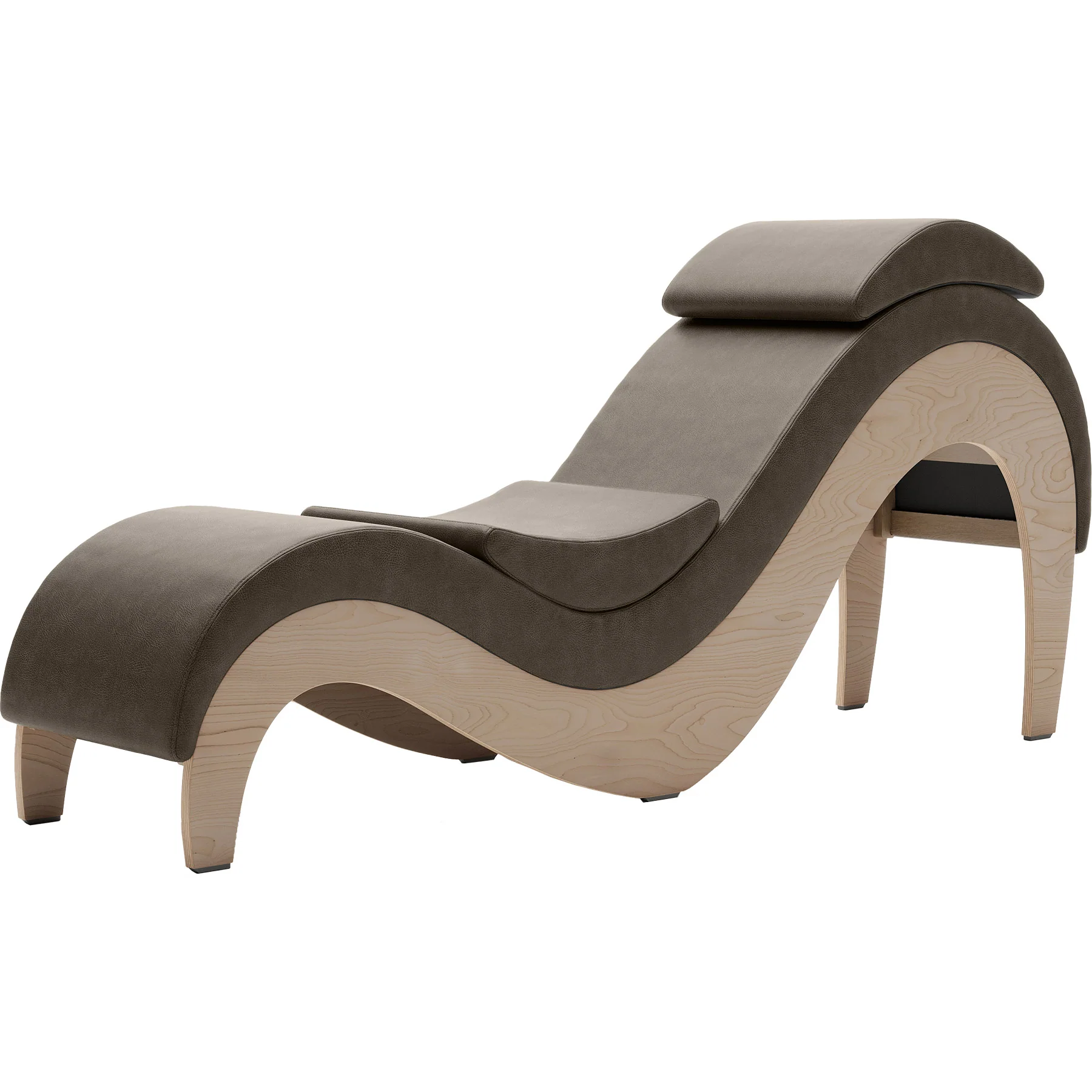 Liberator Supervio Luxury Chaise With Cuff Kit Restraints - Wood & SynLeather™ - Image 37