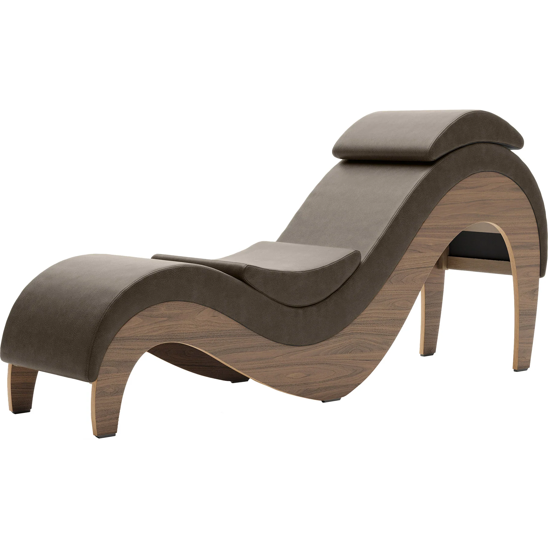 Liberator Supervio Luxury Chaise With Cuff Kit Restraints - Wood & SynLeather™ - Image 39
