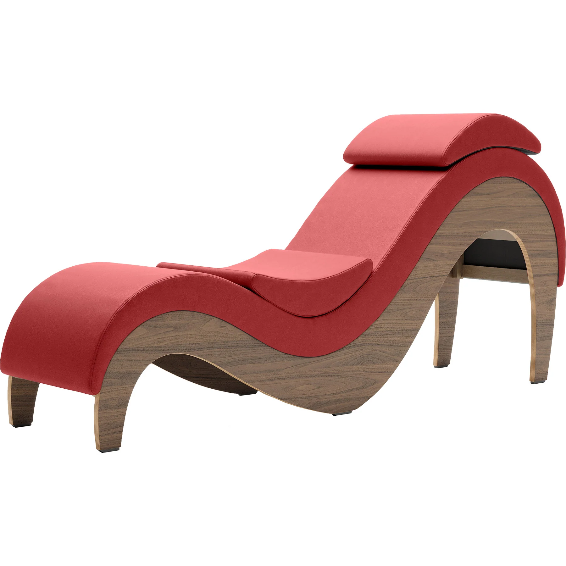 Liberator Supervio Luxury Chaise With Cuff Kit Restraints - Wood & SynLeather™ - Image 44