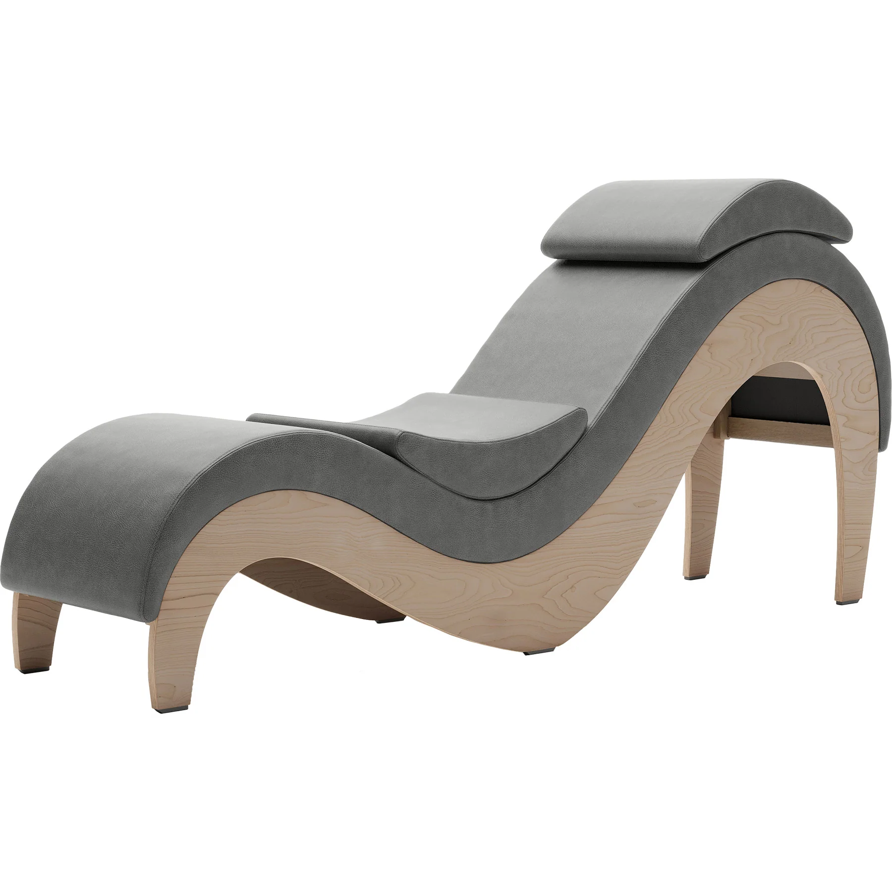 Liberator Supervio Luxury Chaise With Cuff Kit Restraints - Wood & SynLeather™ - Image 57