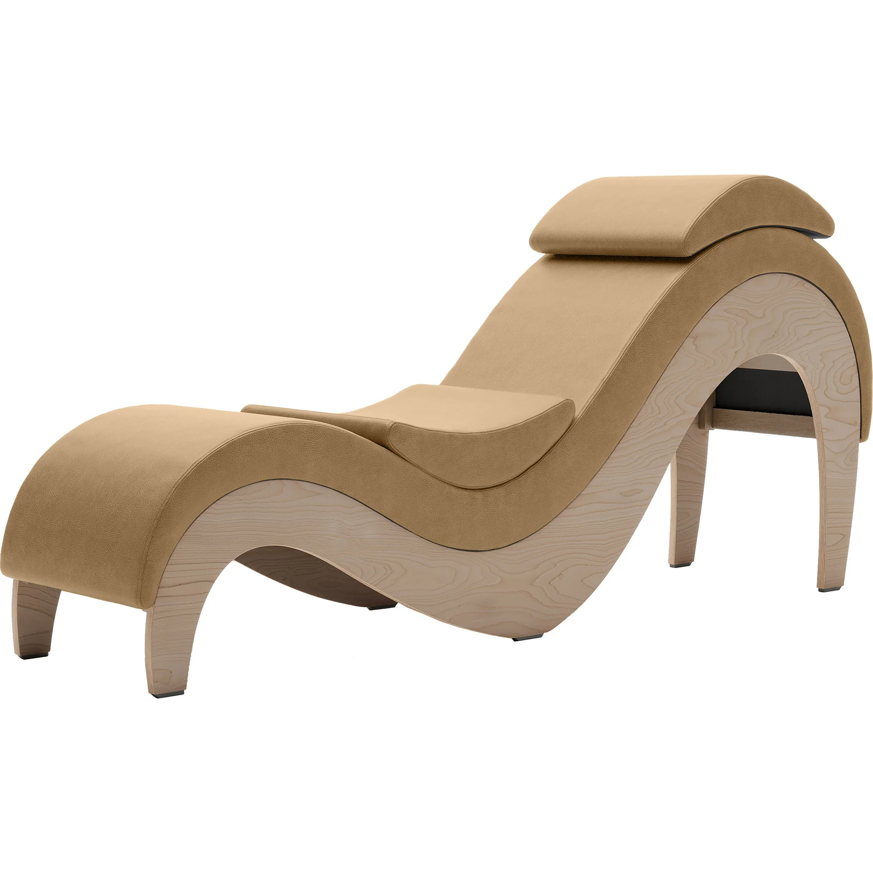 Liberator Supervio Luxury Chaise With Cuff Kit Restraints - Wood & SynLeather™ - Image 67