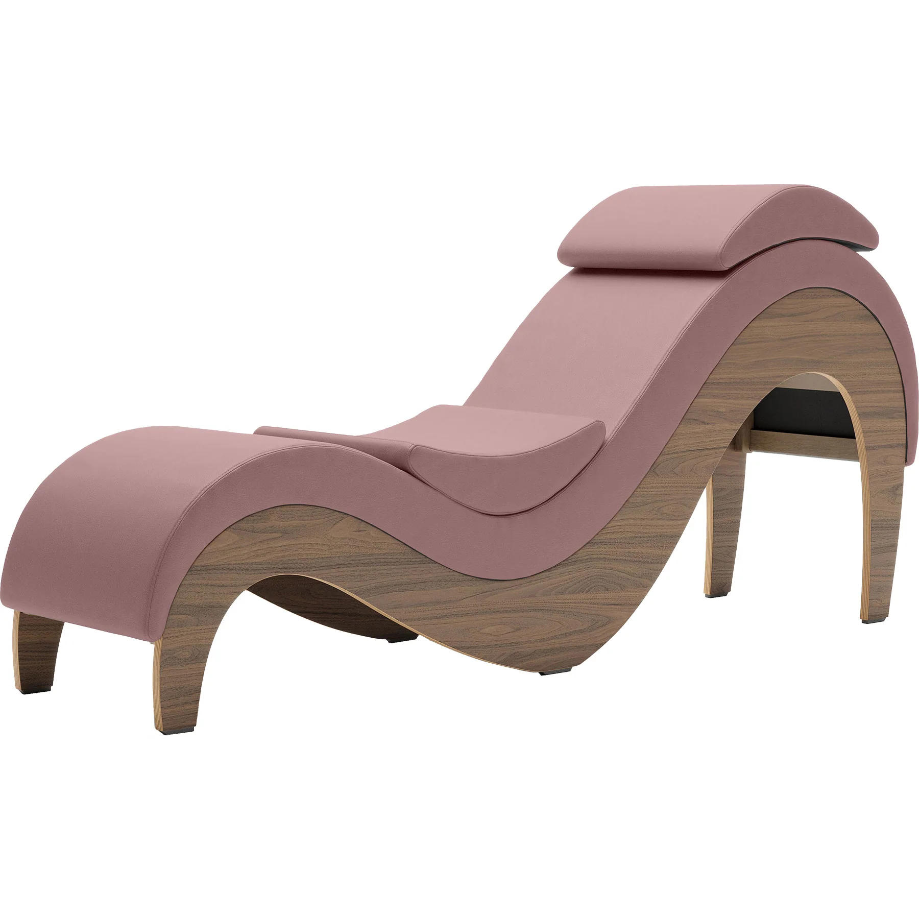Liberator Supervio Luxury Chaise With Cuff Kit Restraints - Wood & SynLeather™ - Image 74