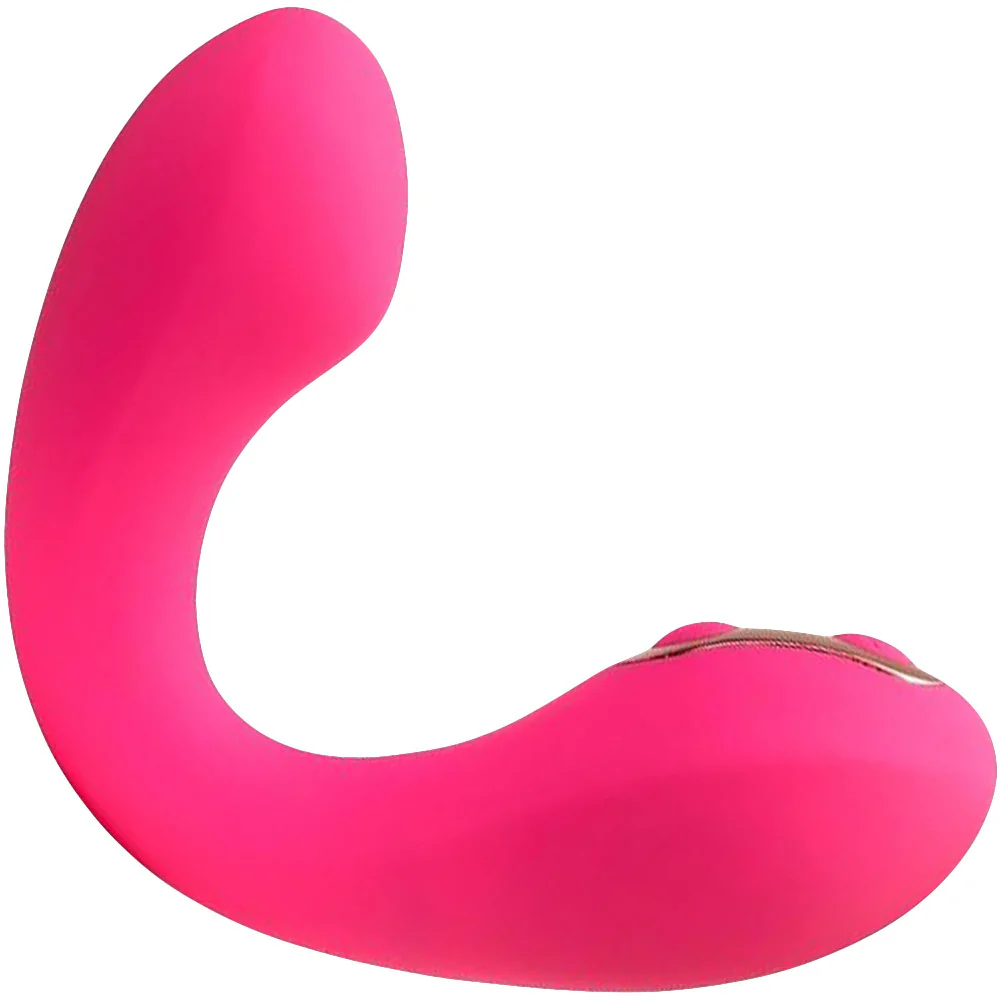 Libi XLR8 Silicone Flexible Rechargeable Waterproof G-Spot Vibrator By Nu Sensuelle - Deep Pink - Image 2