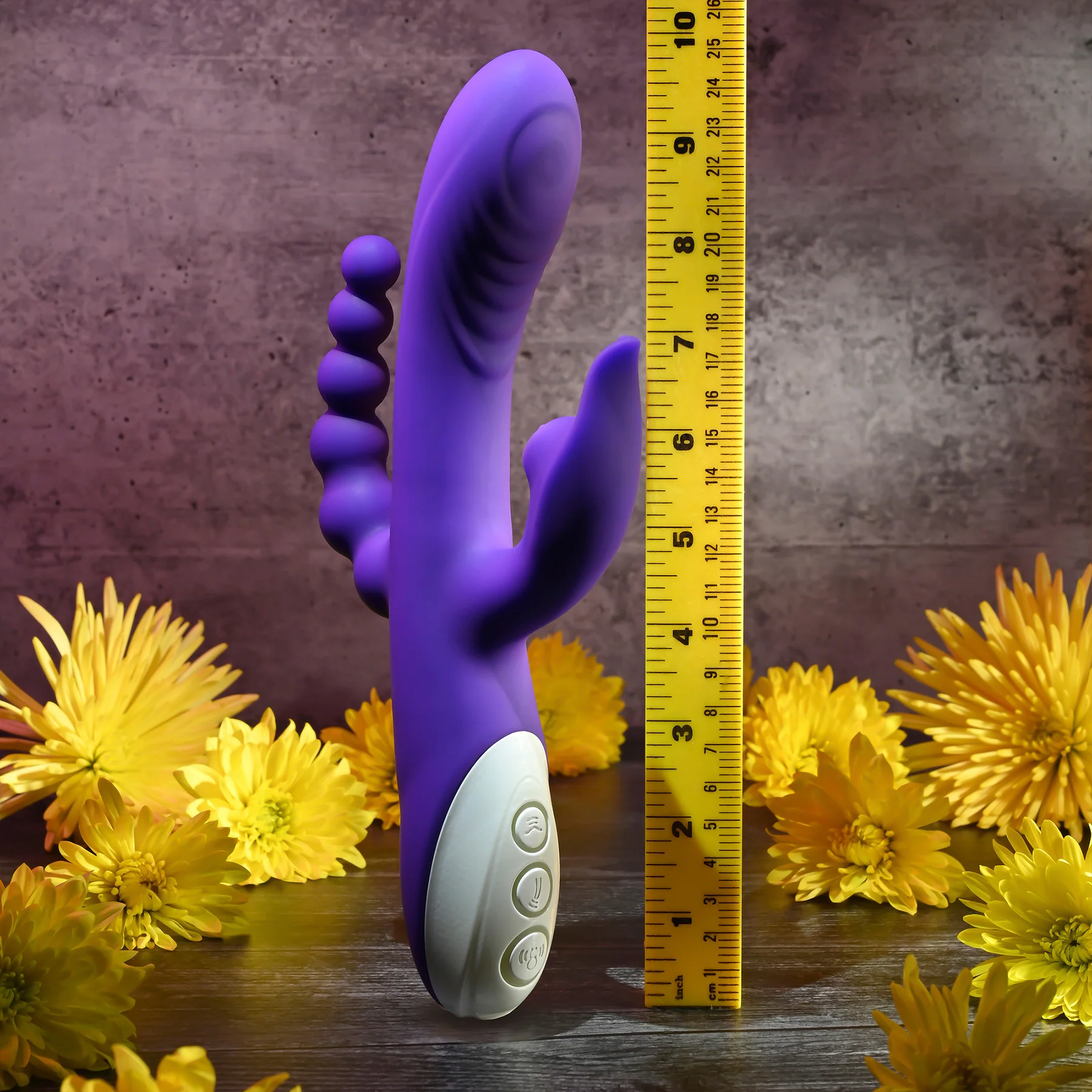 Lick Me Triple Stimulation Rechargeable Silicone Vibrator By Evolved Novelties - Image 12