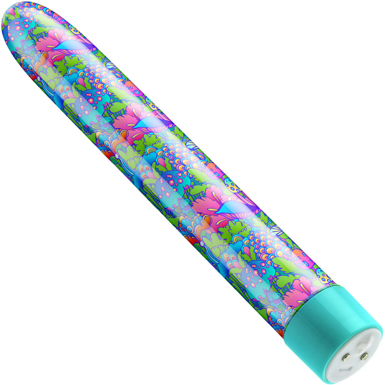 Limited Addiction Utopia Rechargeable Waterproof Slimline Vibrator By Blush - Aqua - Image 4
