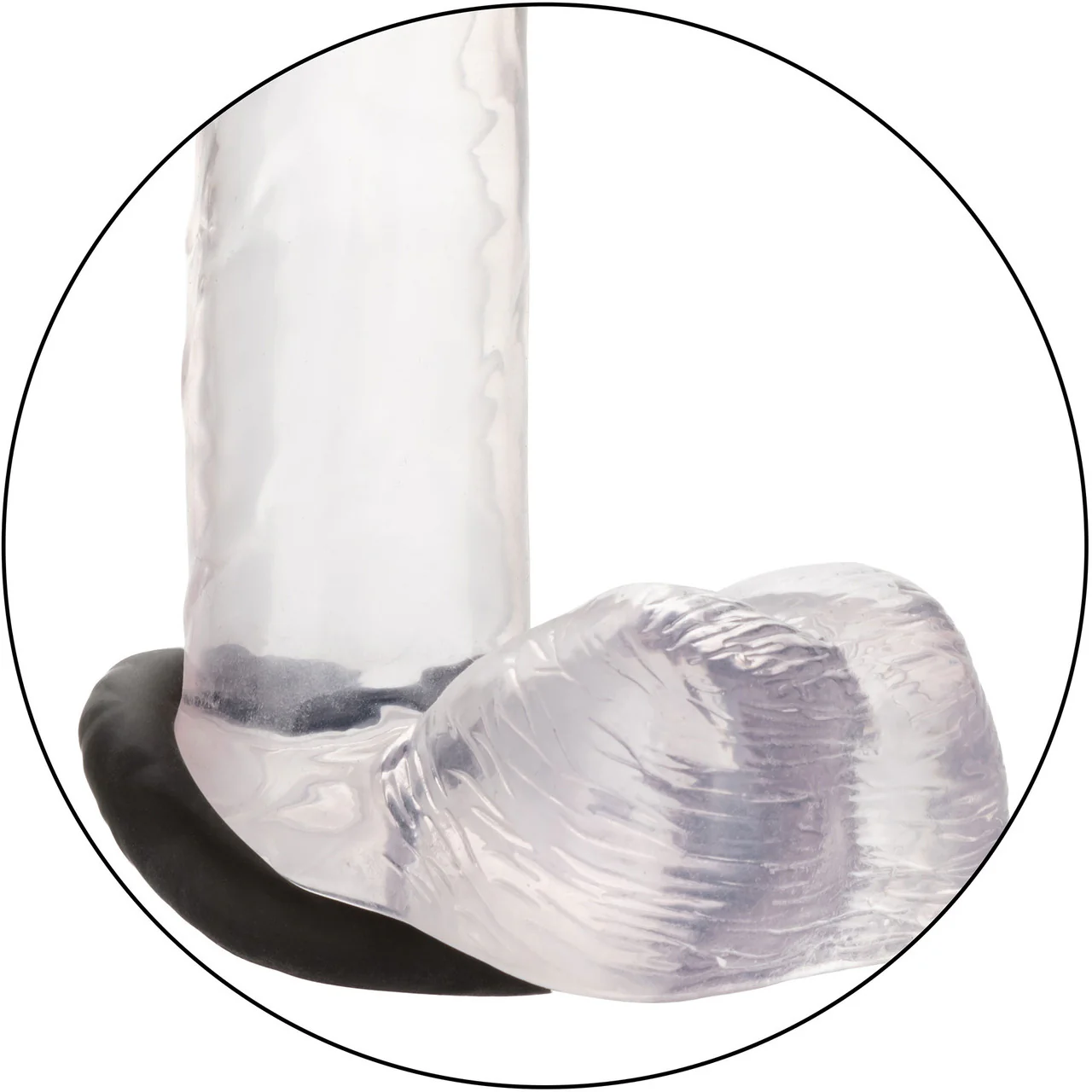Link Up Ultra Soft Supreme Silicone Cock Rings Set (Set of 3) By CalExotics - Black - Image 6