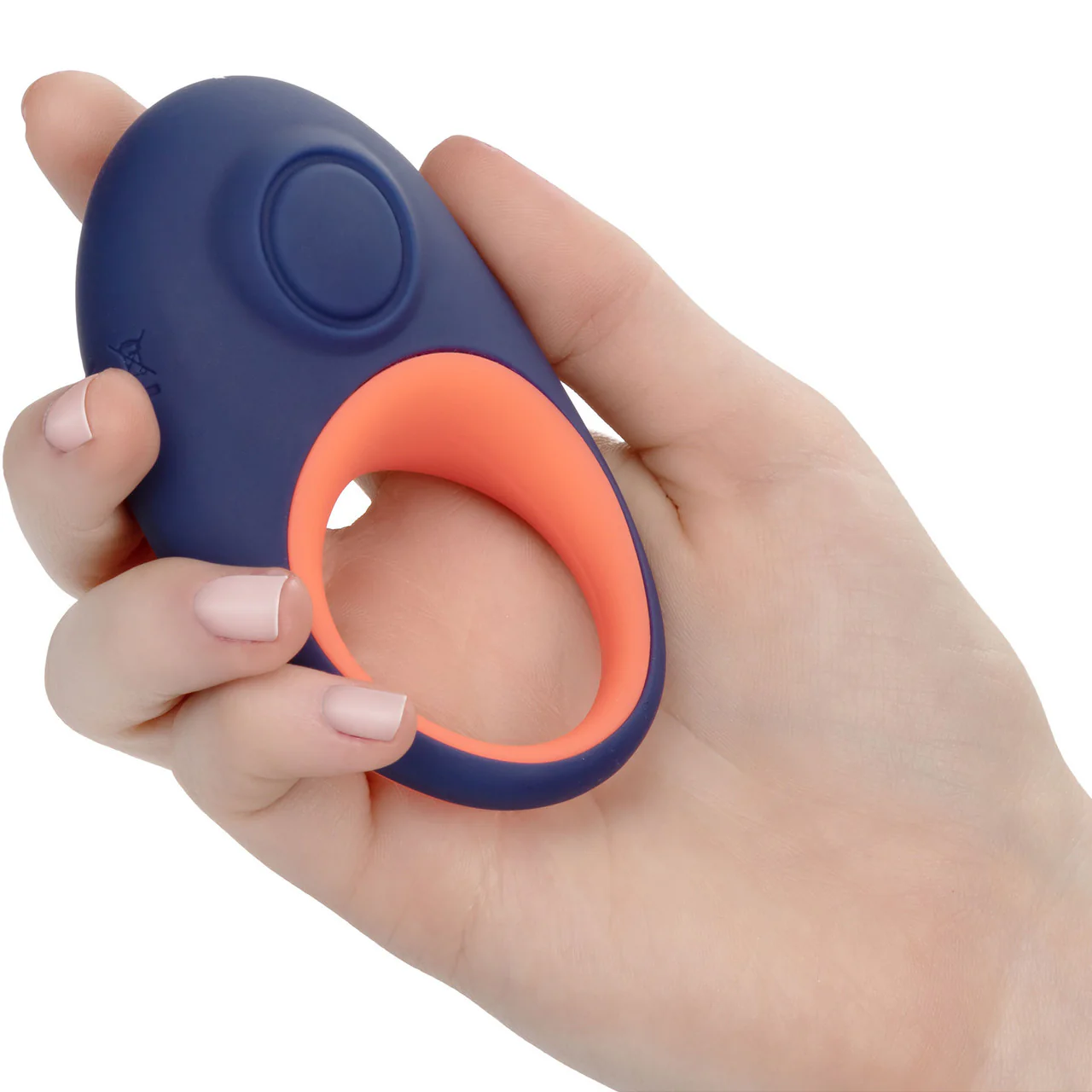 Link Up Verge Silicone Rechargeable Vibrating Cock Ring By CalExotics - Image 5