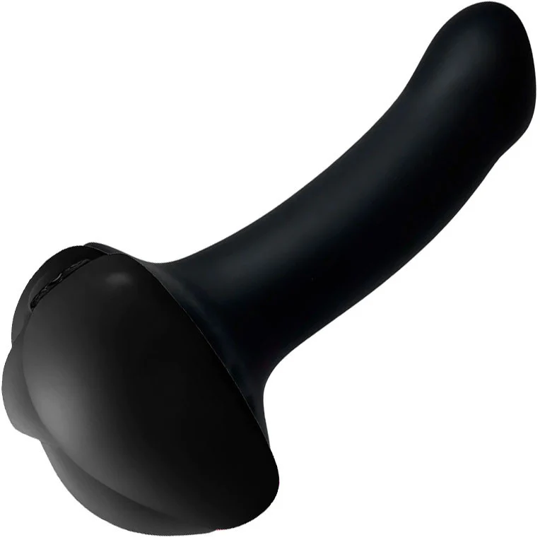 Lippi Soft Silicone Grinder, Stroker & Dildo Base Stimulation Cushion By Banana Pants - Black - Image 2