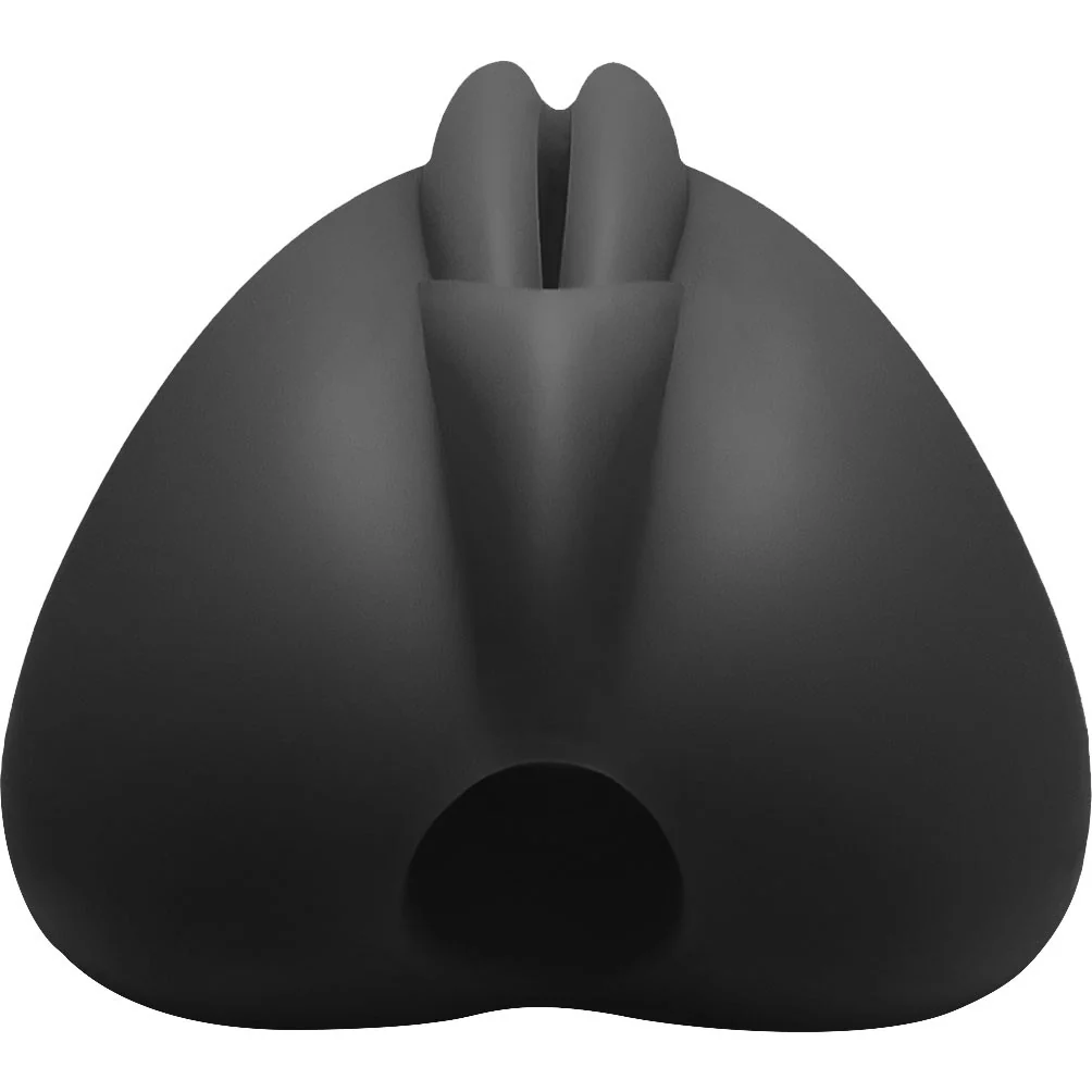 Lippi Soft Silicone Grinder, Stroker & Dildo Base Stimulation Cushion By Banana Pants - Black - Image 5