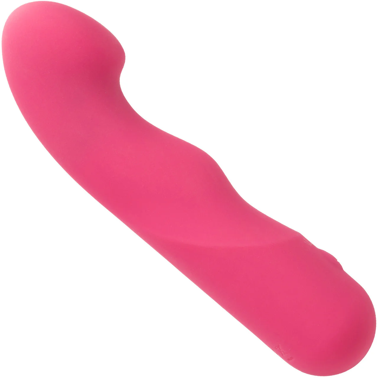 Liquid Silicone Pixies Curvy Rechargeable Waterproof Vibrator By CalExotics - Pink - Image 3