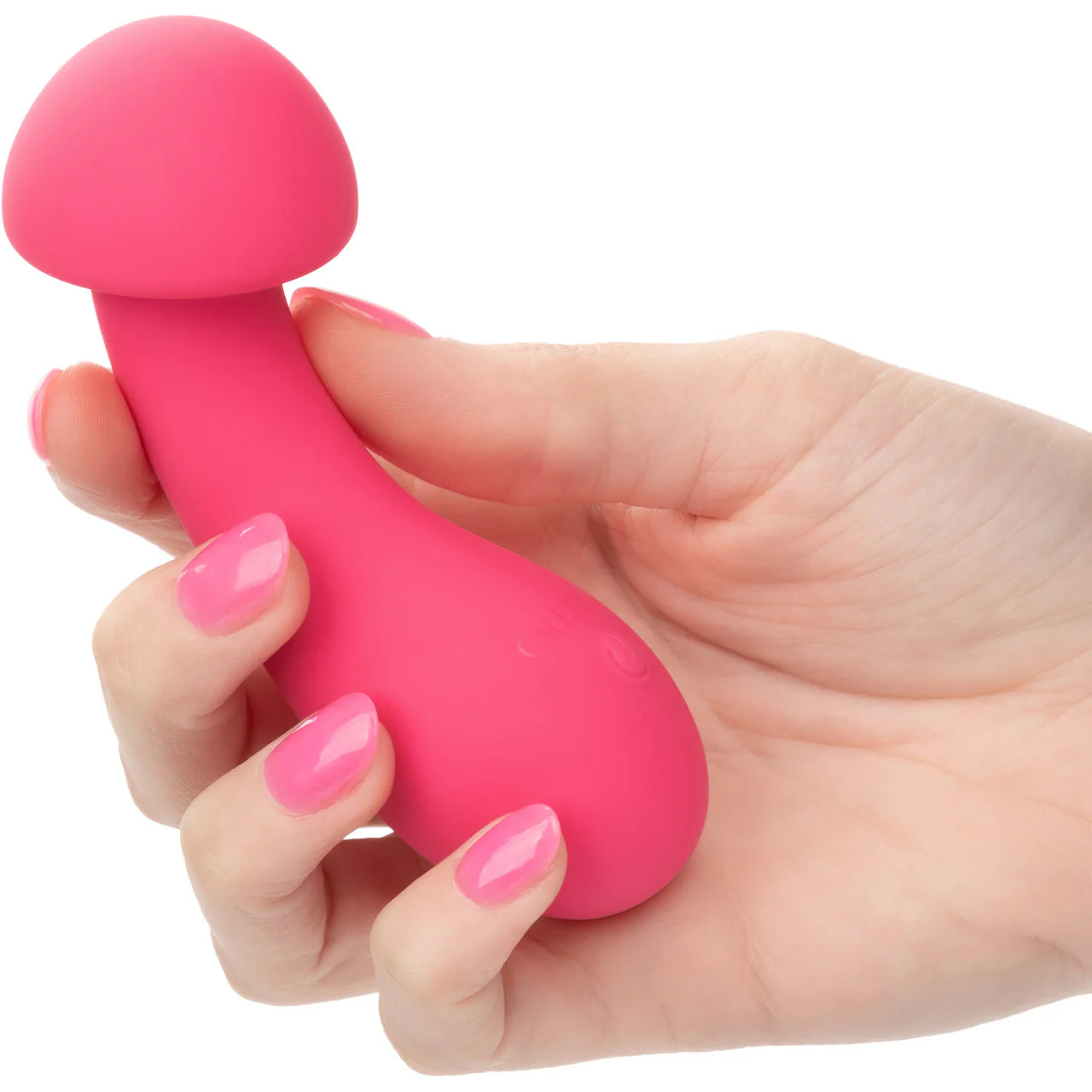 Liquid Silicone Pixies Exciter Rechargeable Waterproof Vibrator By CalExotics - Pink - Image 2