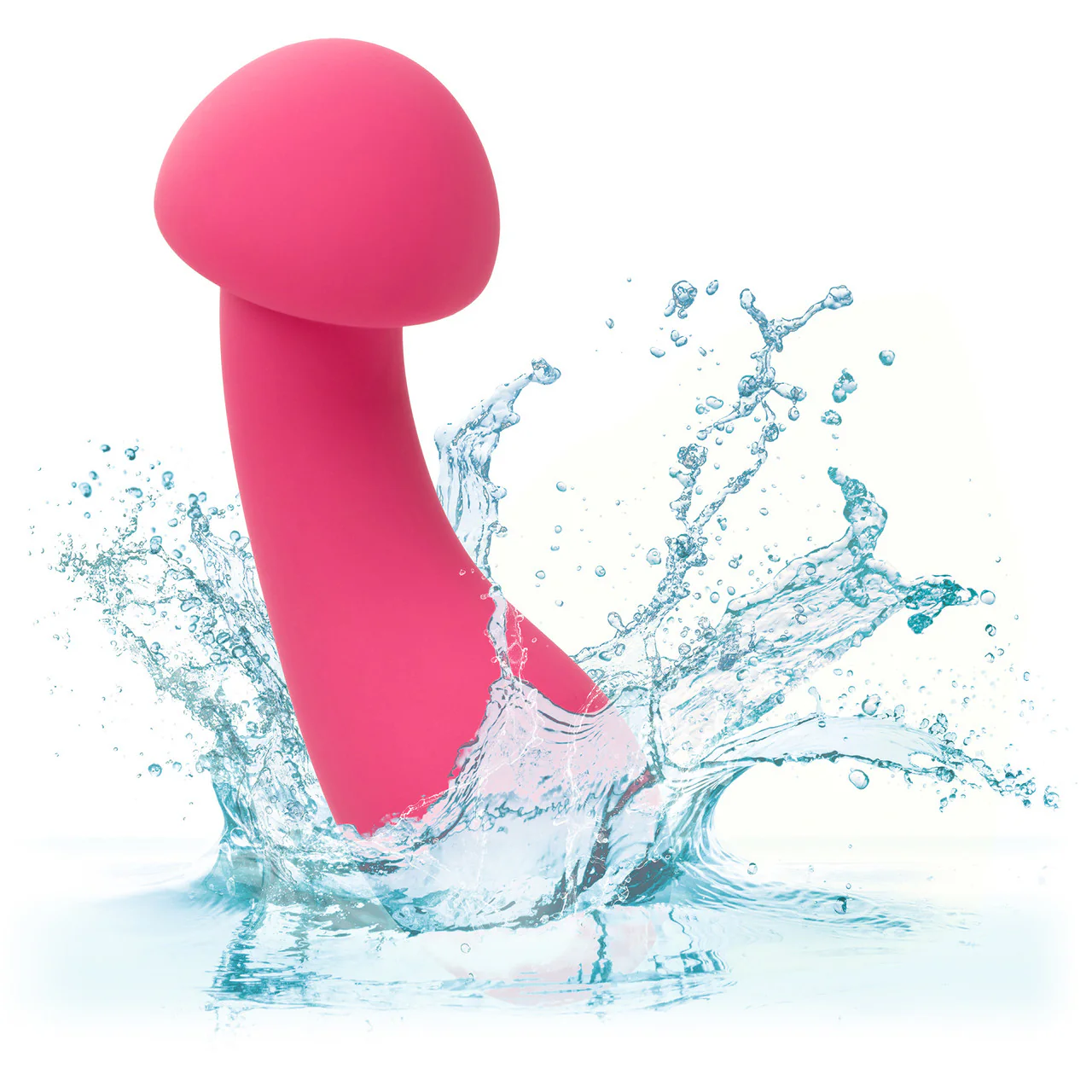 Liquid Silicone Pixies Exciter Rechargeable Waterproof Vibrator By CalExotics - Pink - Image 8