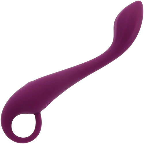 Lochness G Rechargeable Waterproof Silicone G-Spot Vibrator By Evolved Novelties - Purple - Image 13