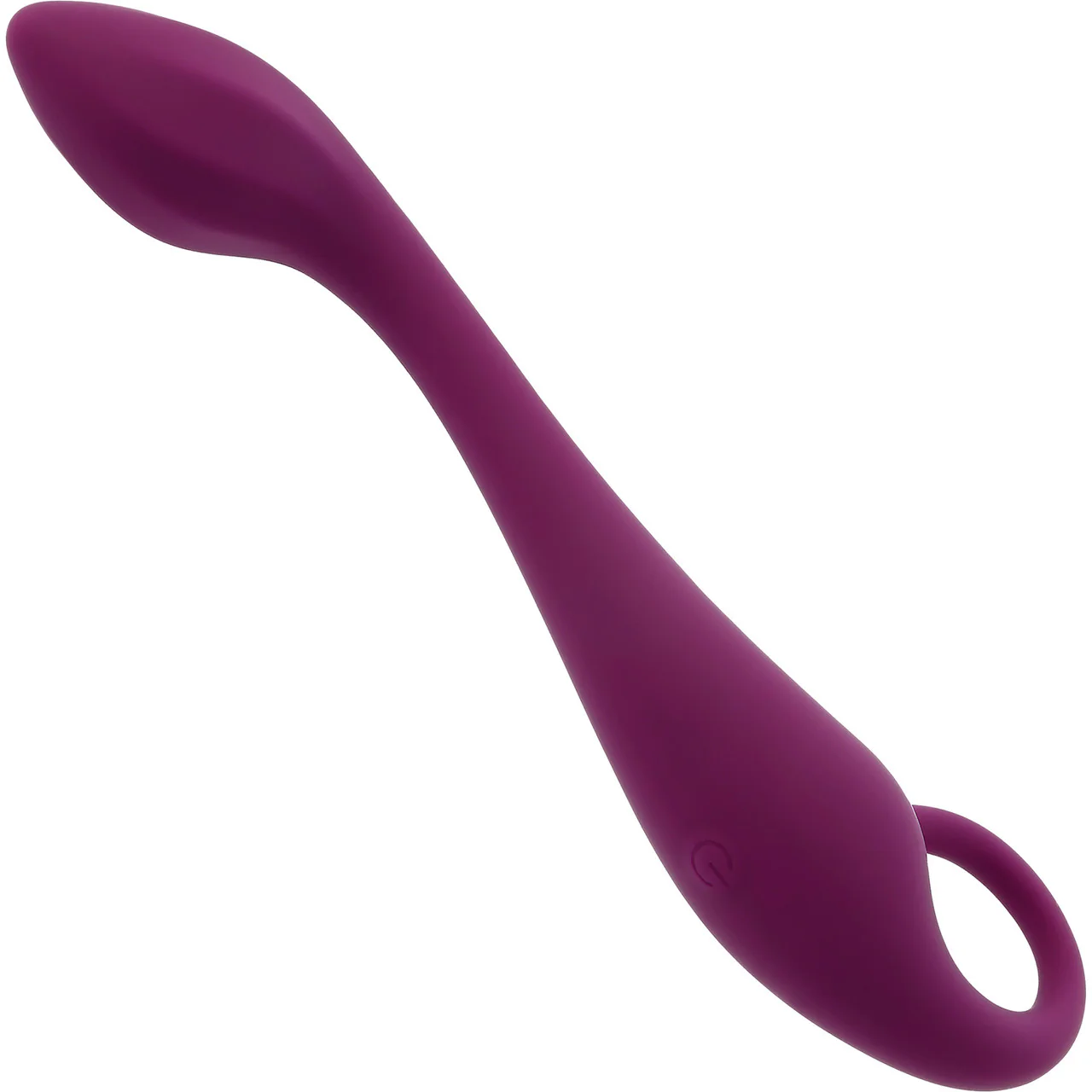 Lochness G Rechargeable Waterproof Silicone G-Spot Vibrator By Evolved Novelties - Purple - Image 3