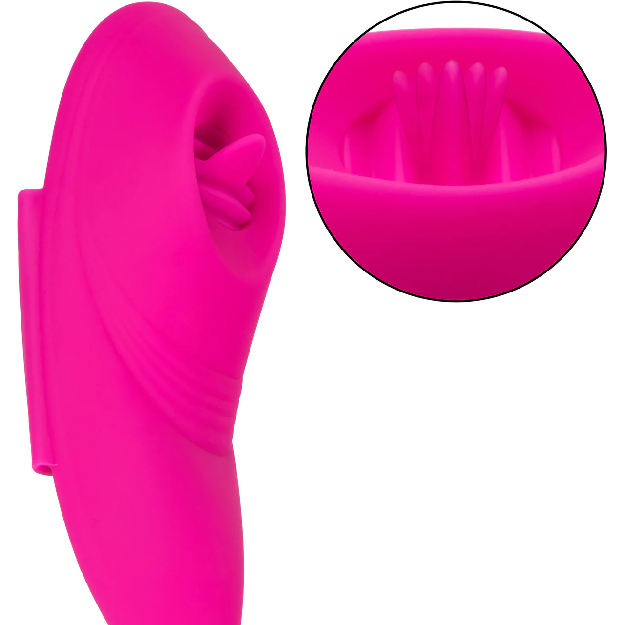 Lock-N-Play Remote Flicker Rechargeable Silicone Panty Teaser With Remote By CalExotics - Pink - Image 11