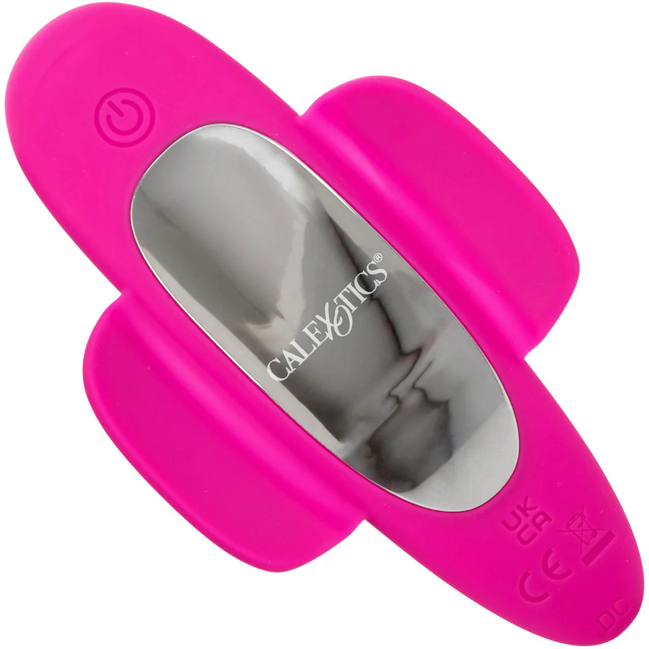 Lock-N-Play Remote Flicker Rechargeable Silicone Panty Teaser With Remote By CalExotics - Pink - Image 5