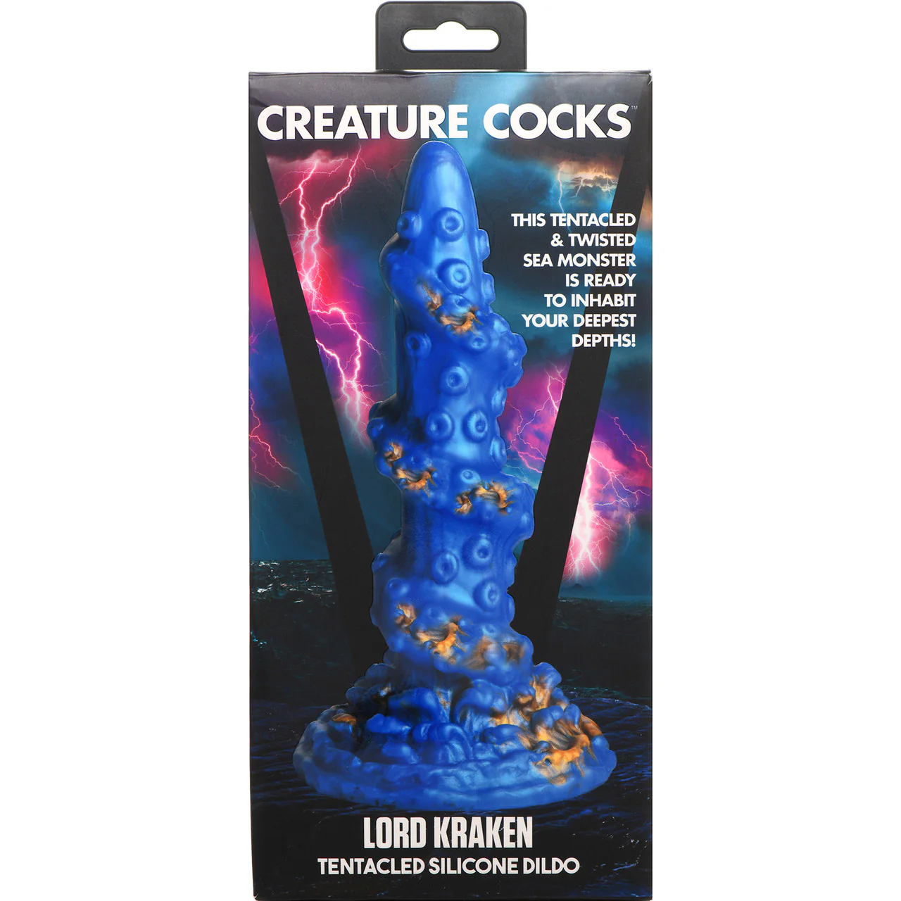 Lord Kraken 8.3" Silicone Suction Cup Dildo By Creature Cocks - Image 8
