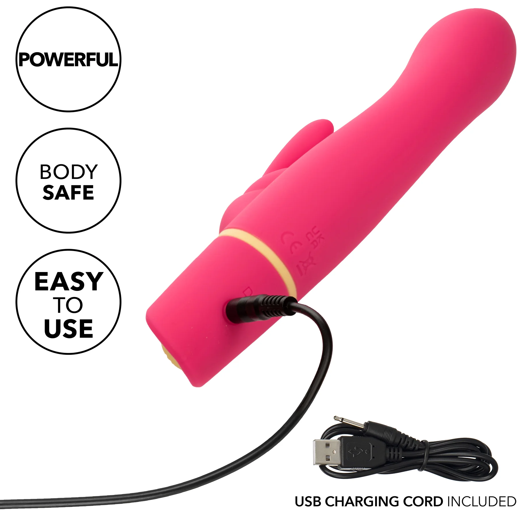 Love Bunny Vibrating G Bunny Rechargeable Silicone Rabbit Style Vibrator - Image 9