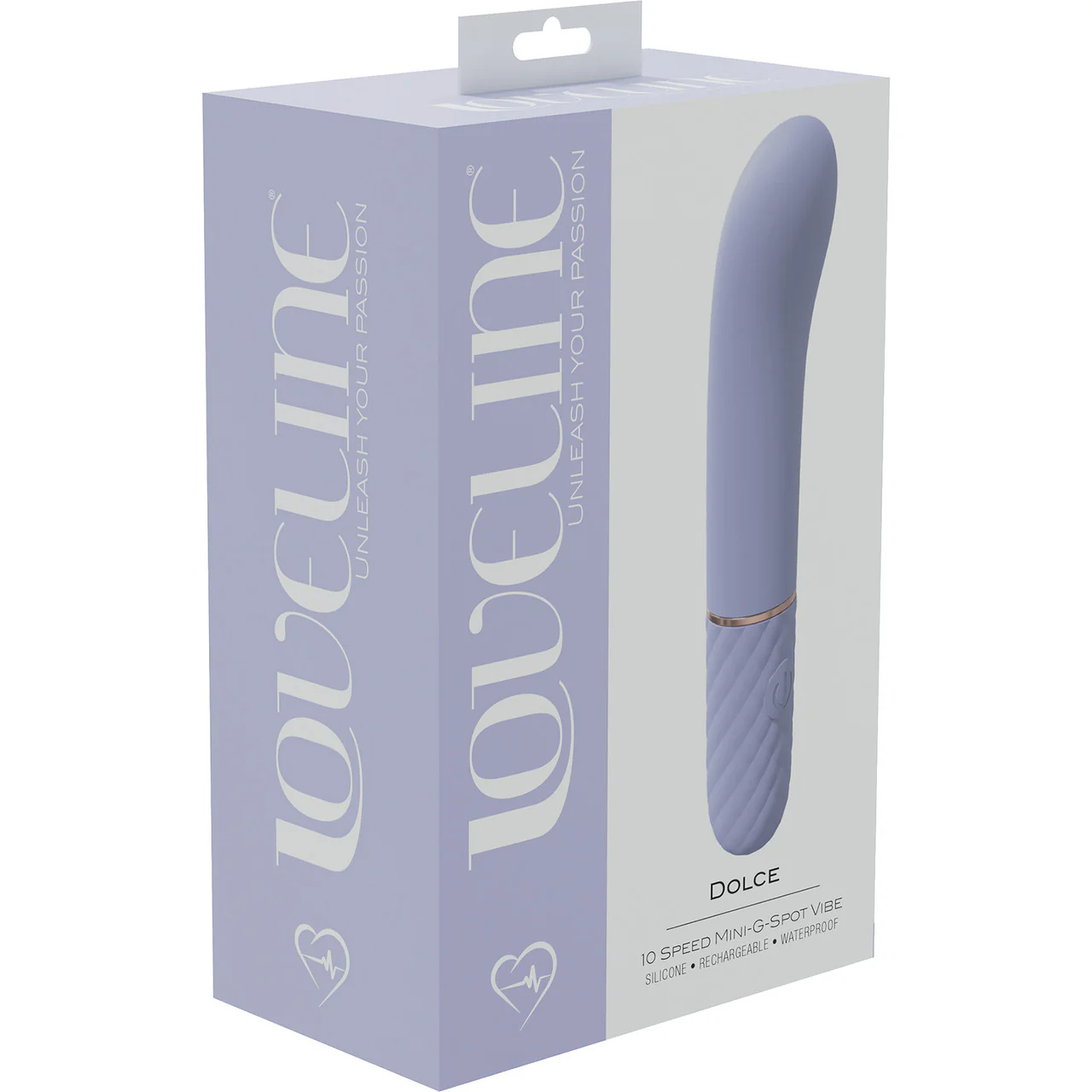 Loveline Dolce Rechargeable Waterproof Silicone Mini G-Spot Vibrator - Lavender - Image 2