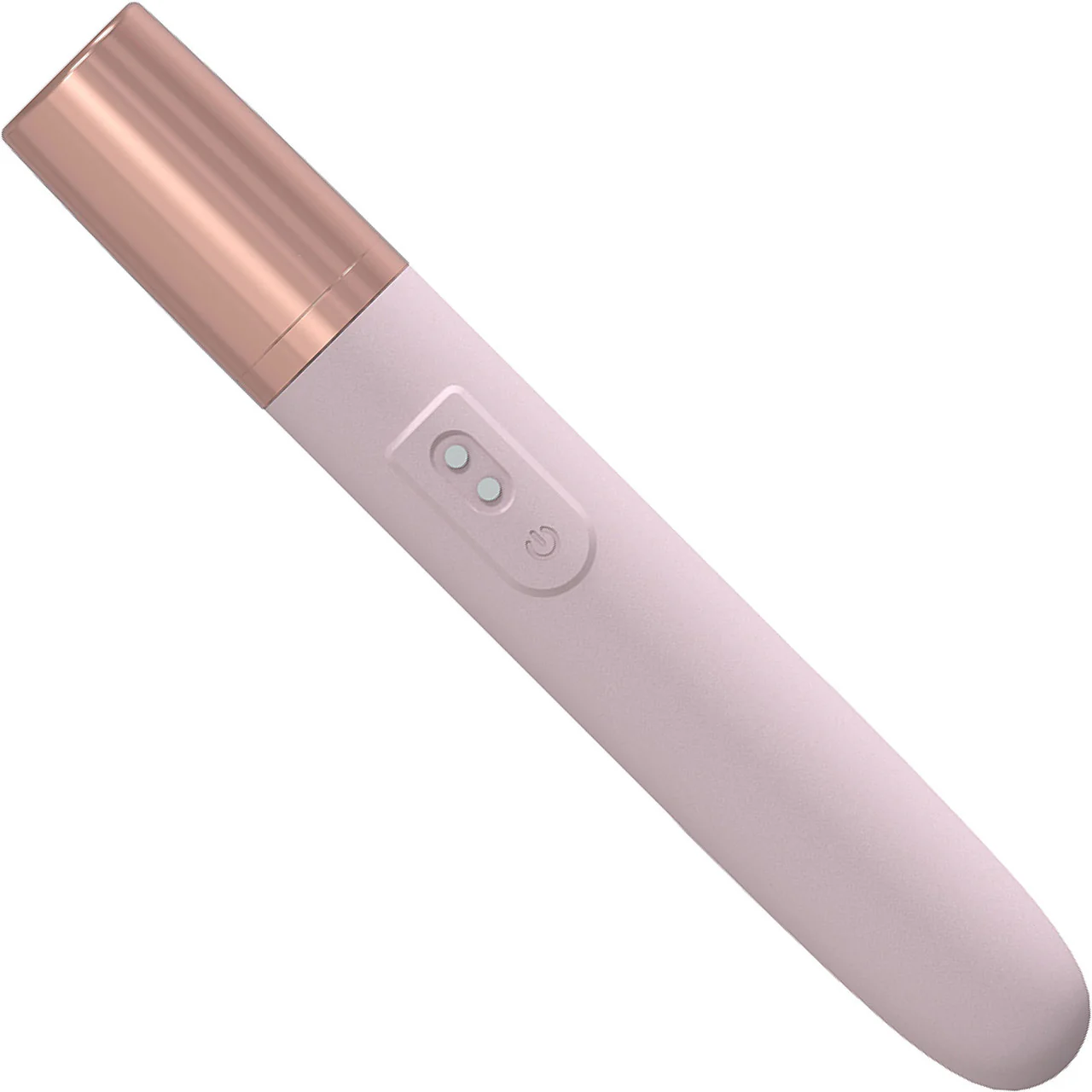 Loveline The Traveler Rechargeable Waterproof Silicone Vibrator & Lube Dispenser - Pink - Image 2