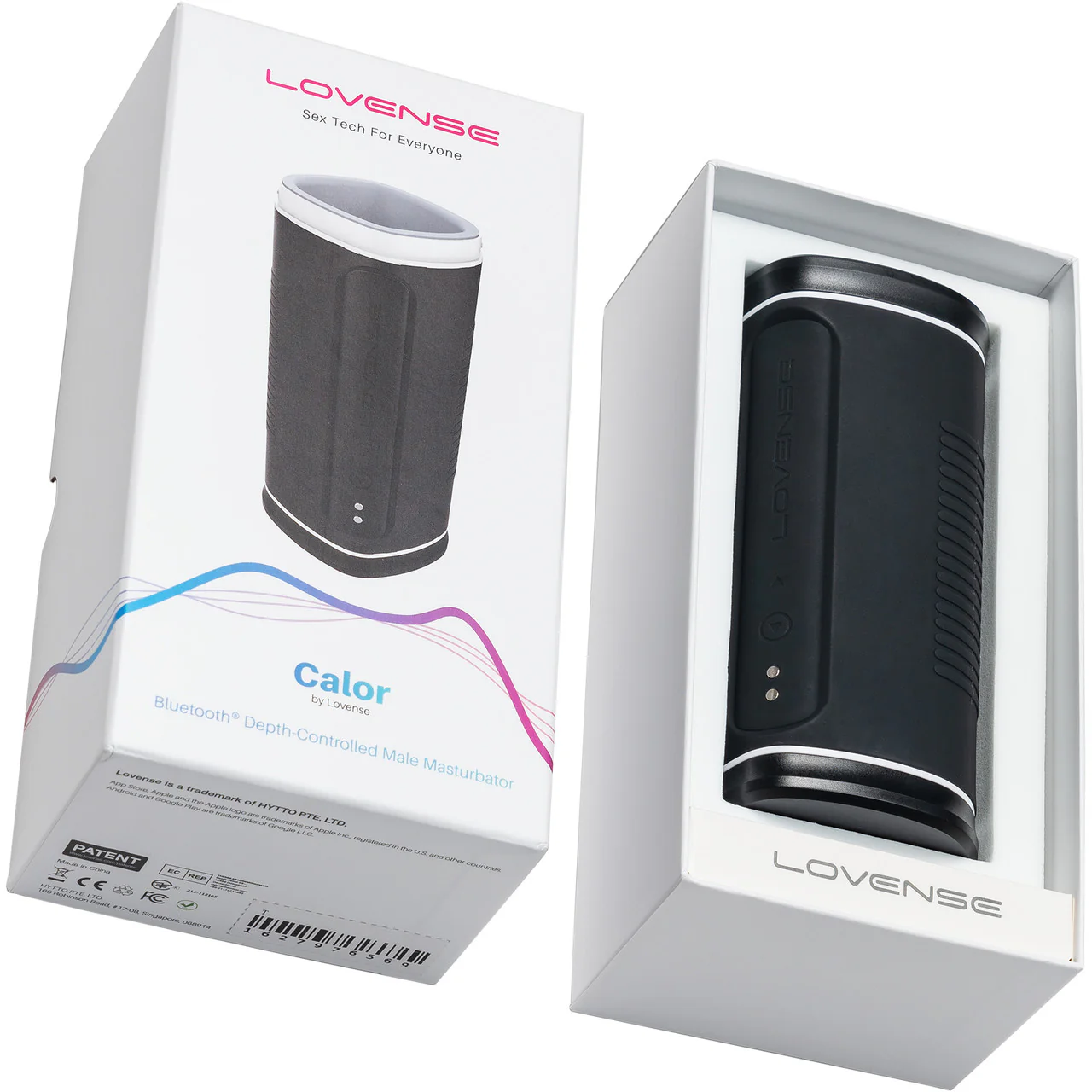 Lovense Calor Depth-Controlled App Compatible Heating & Vibrating Penis Masturbator - Image 8