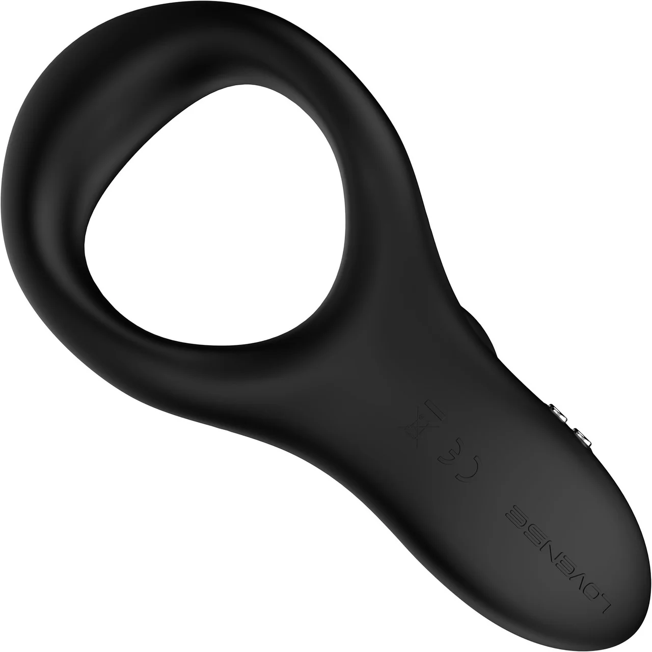Lovense Diamo Silicone Waterproof Rechargeable App Compatible Vibrating Cock Ring - Image 3