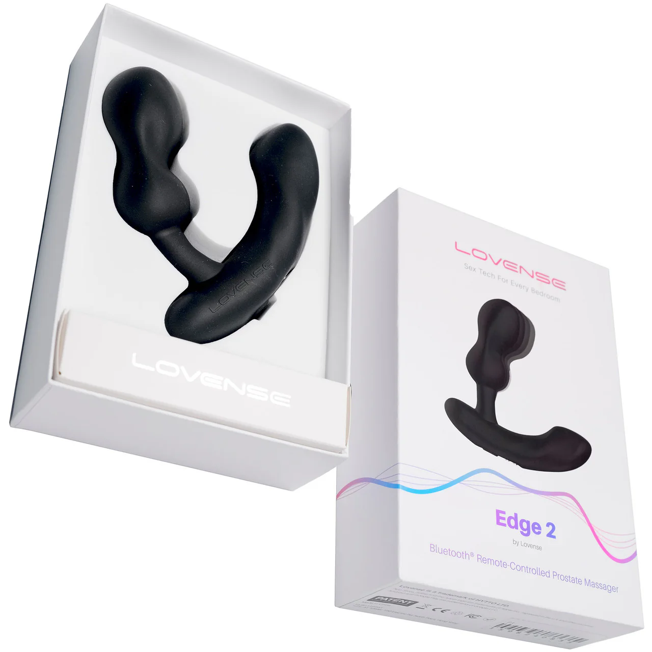 Lovense Edge 2 App Enabled Silicone Waterproof Rechargeable Prostate Massager - Image 6