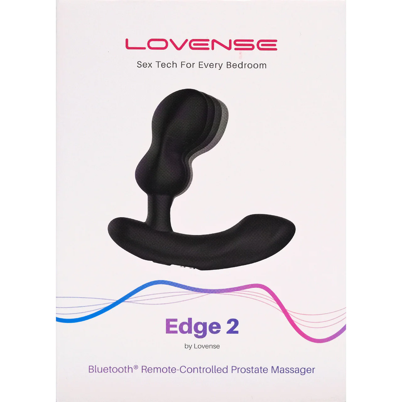 Lovense Edge 2 App Enabled Silicone Waterproof Rechargeable Prostate Massager - Image 7