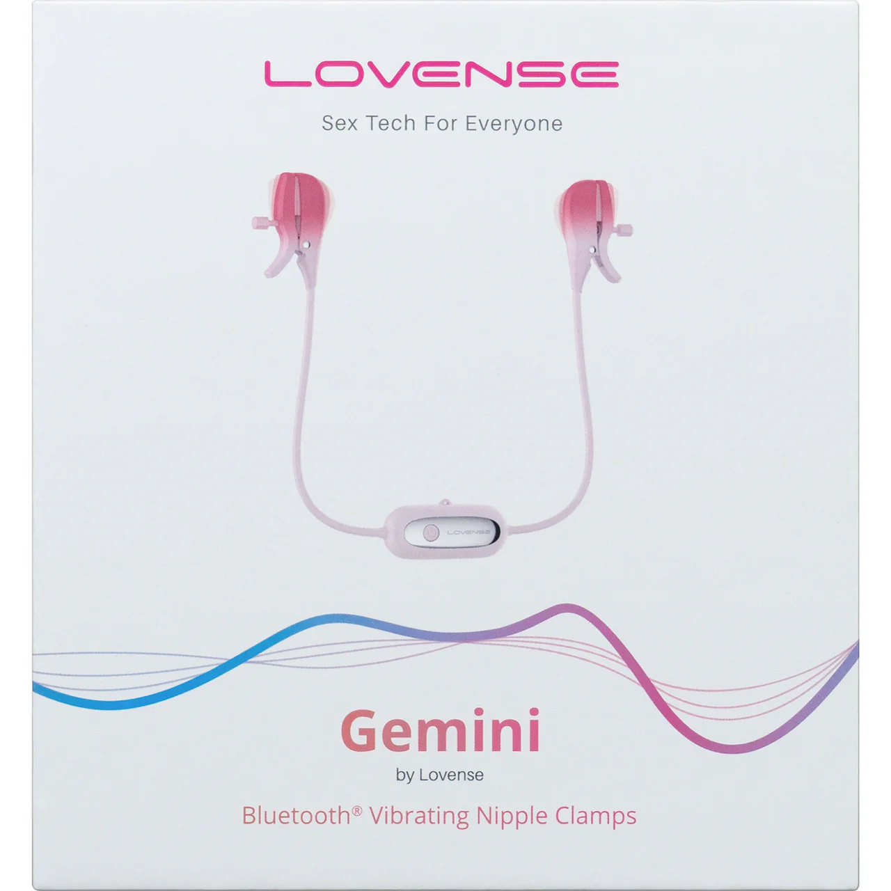 Lovense Gemini App Enabled Silicone Waterproof Rechargeable Vibrating Nipple Clamps - Image 13